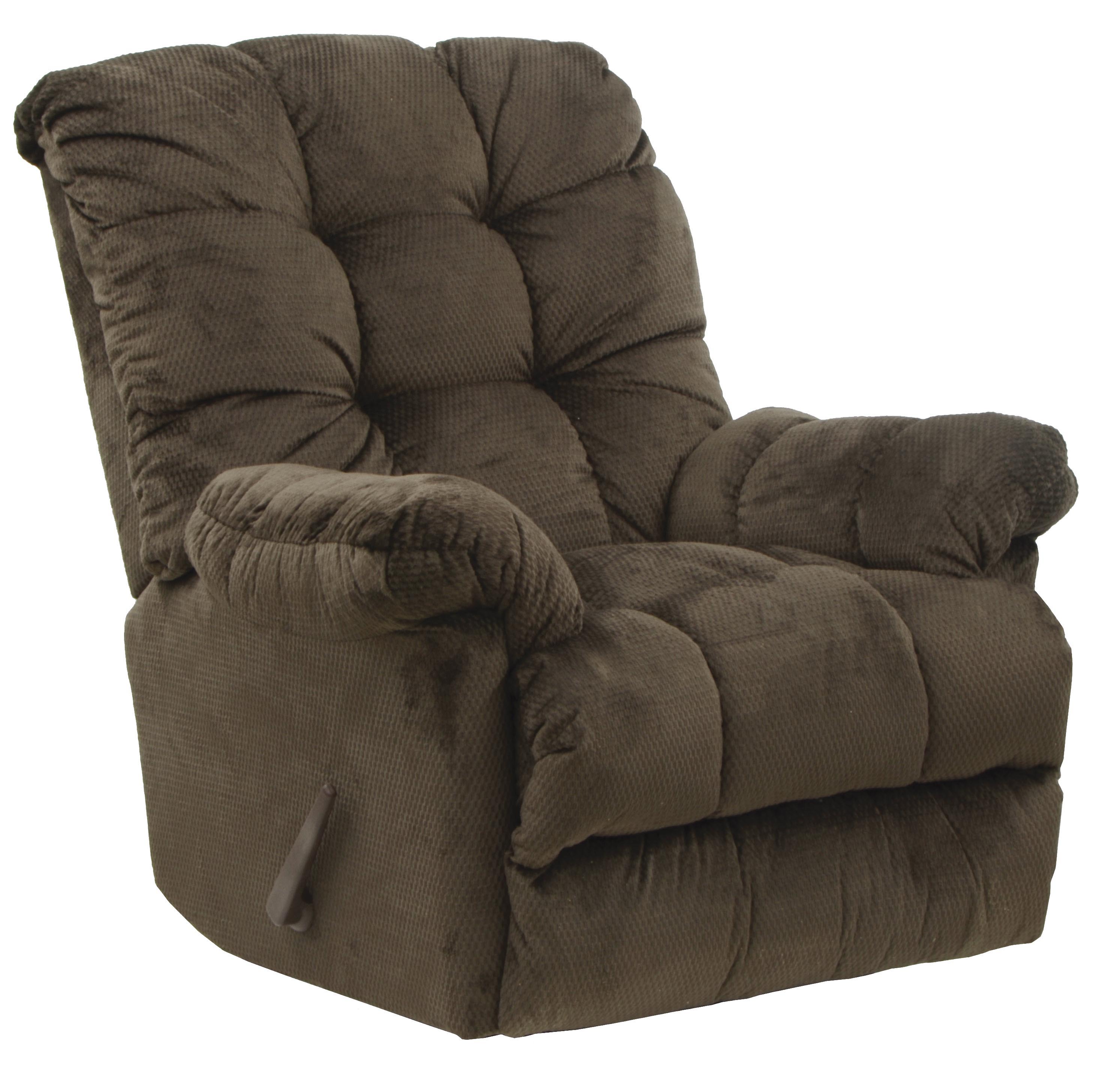 Nettles - Chaise Rocker Reclining With Deluxe Heat/Massage - Umber