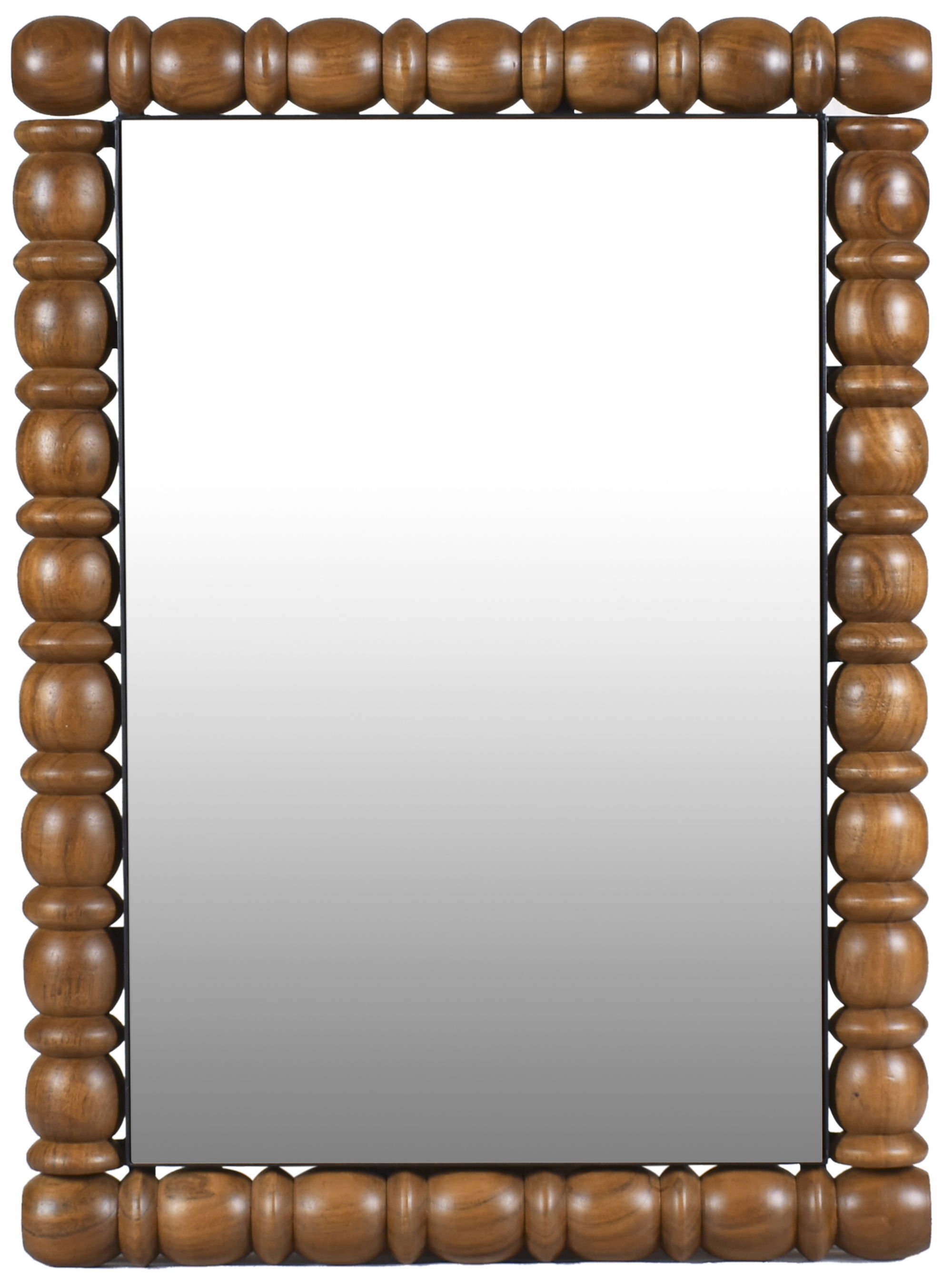 Aubrey - Wood Mirror - Brown
