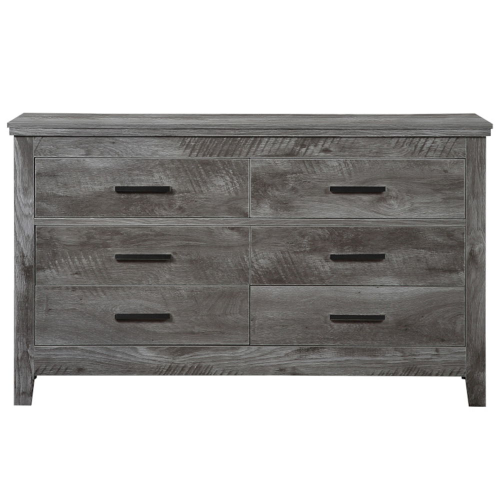 Vidalia - Dresser - Rustic Gray Oak, dark gray, view 7