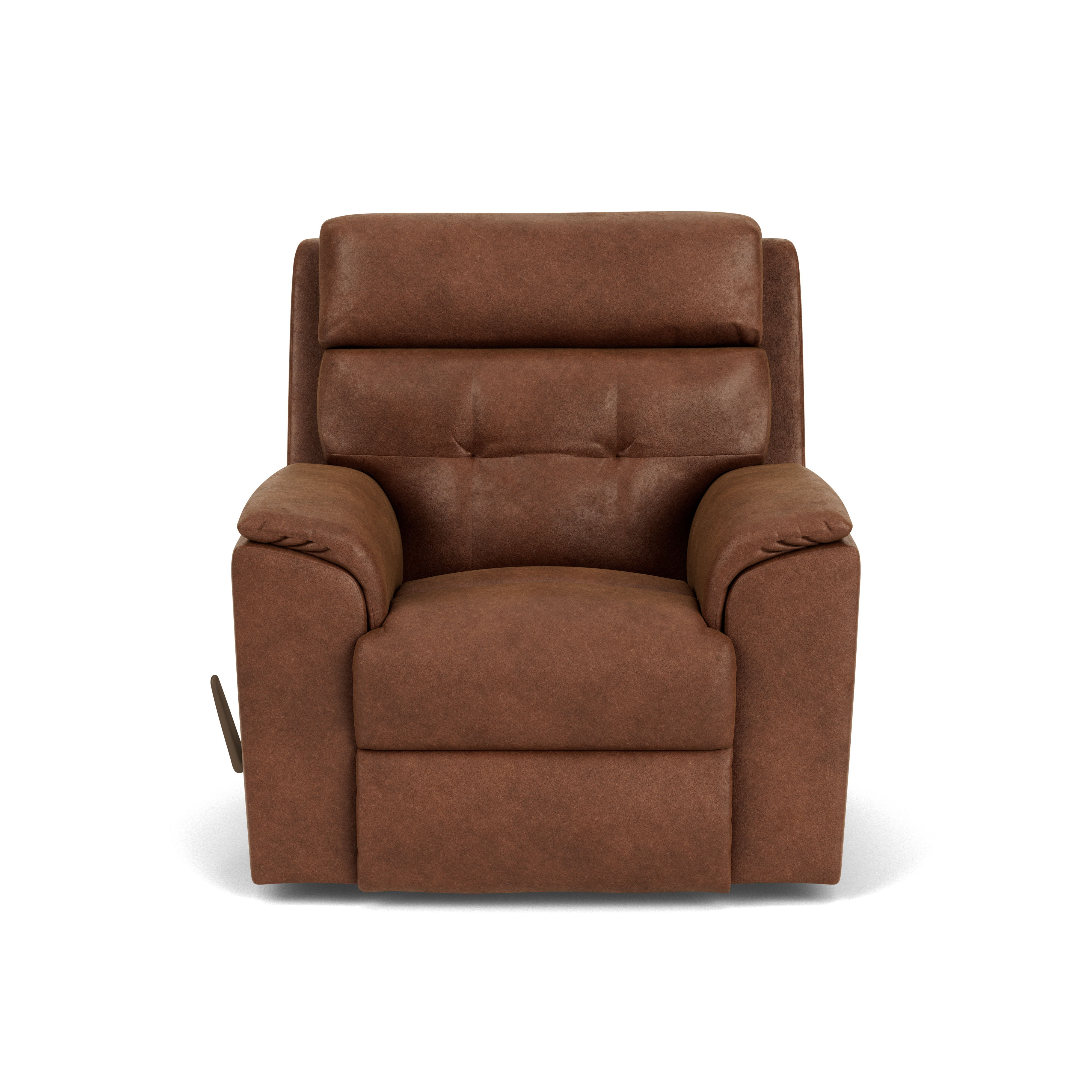 Mason - Transitional Fabric Recliner, gray, view 4