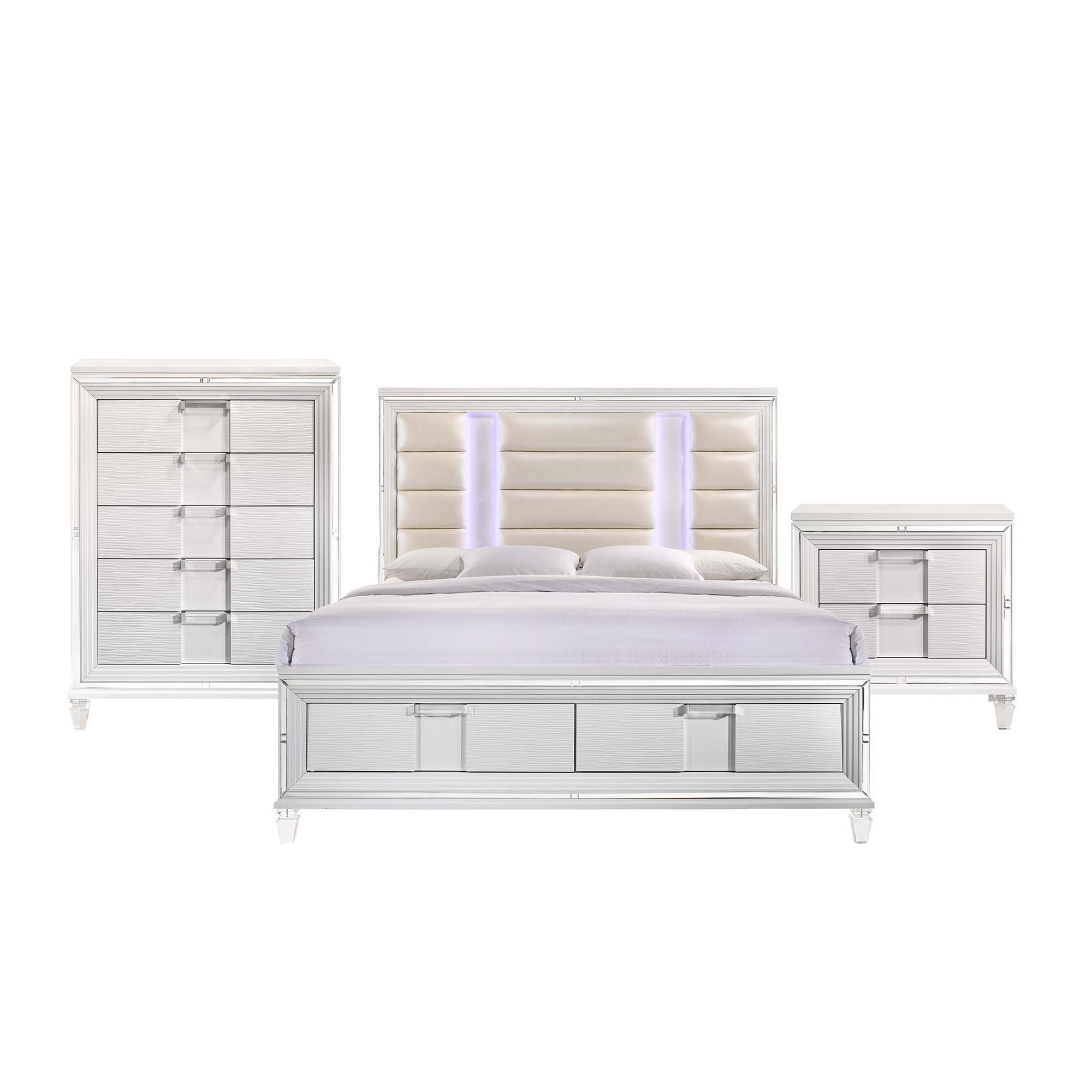 King · 3 Pc · Bedroom Set