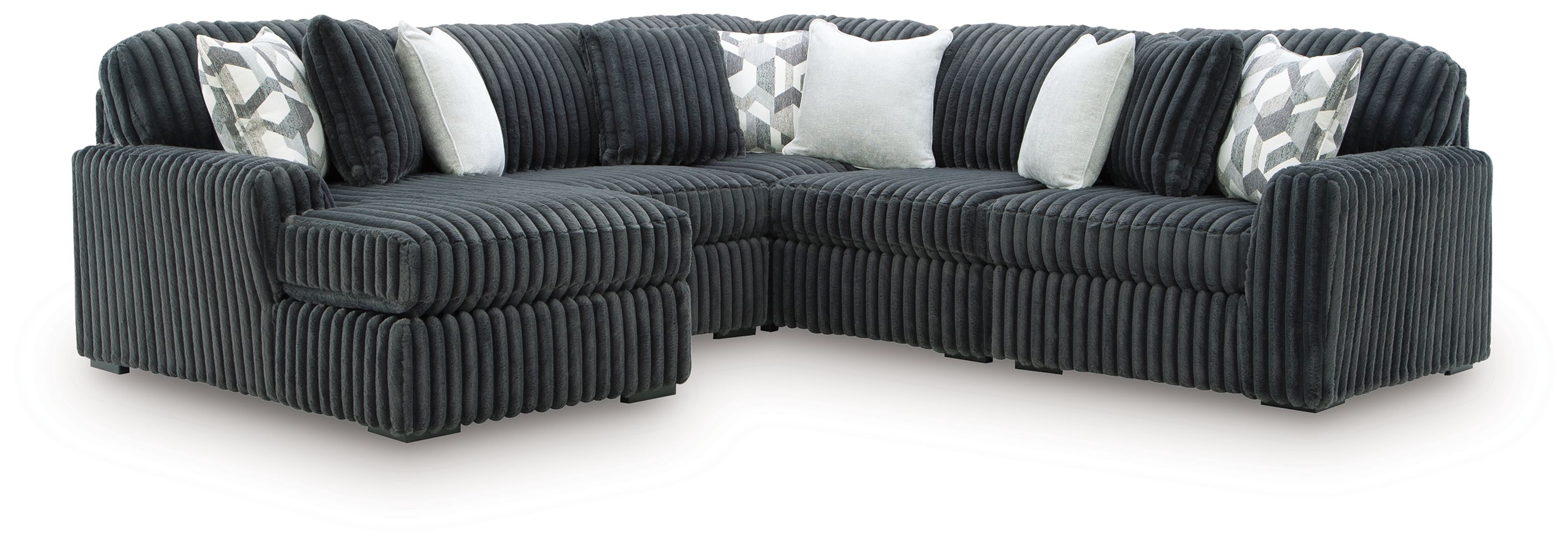 5 Pc · Sectional With LAF Corner Chaise