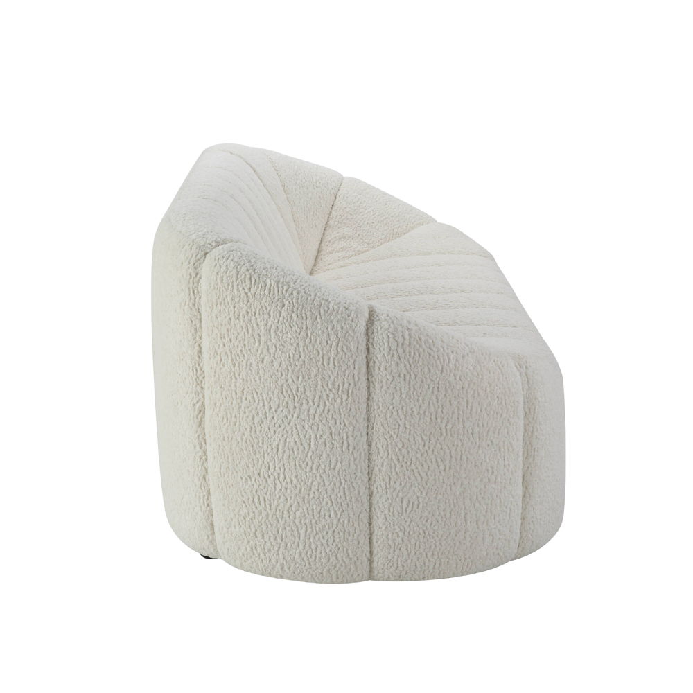 Osmash - Sofa - White Teddy Sherpa, white, view 4