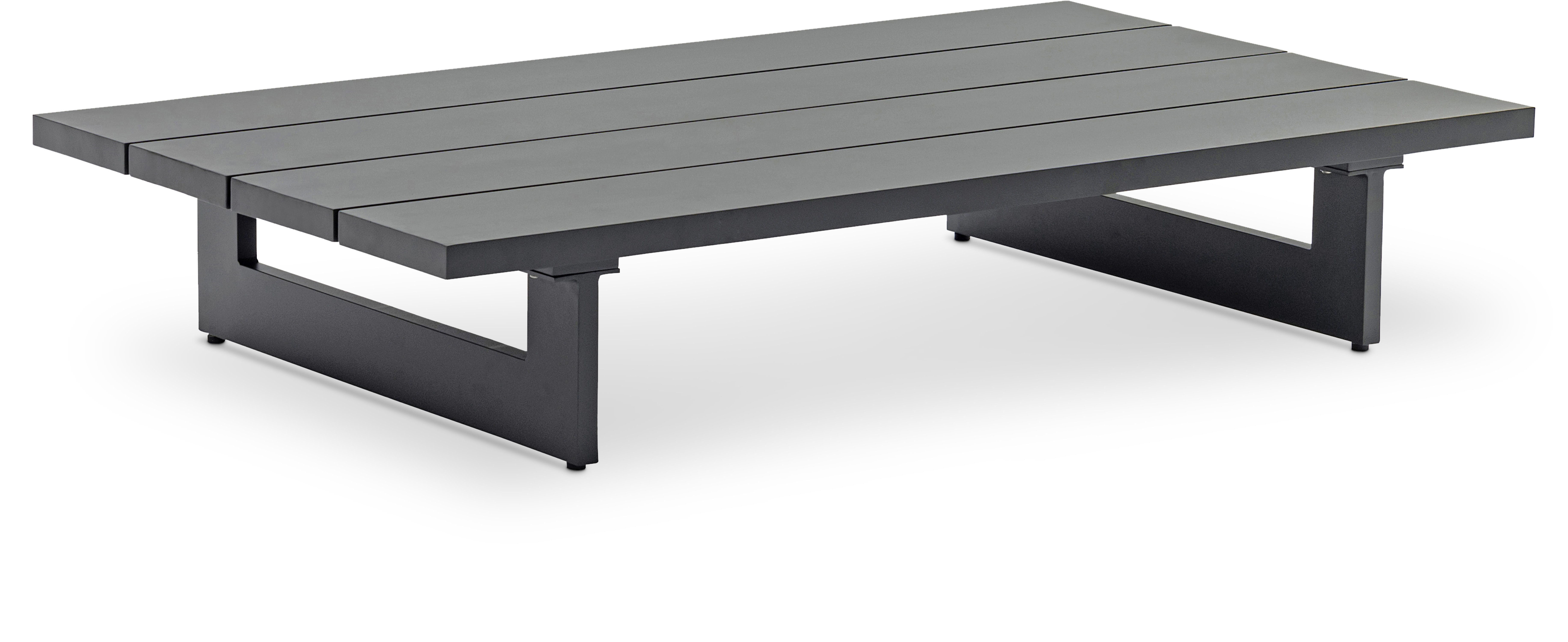Maldives - Patio Coffee Table - Dark Gray
