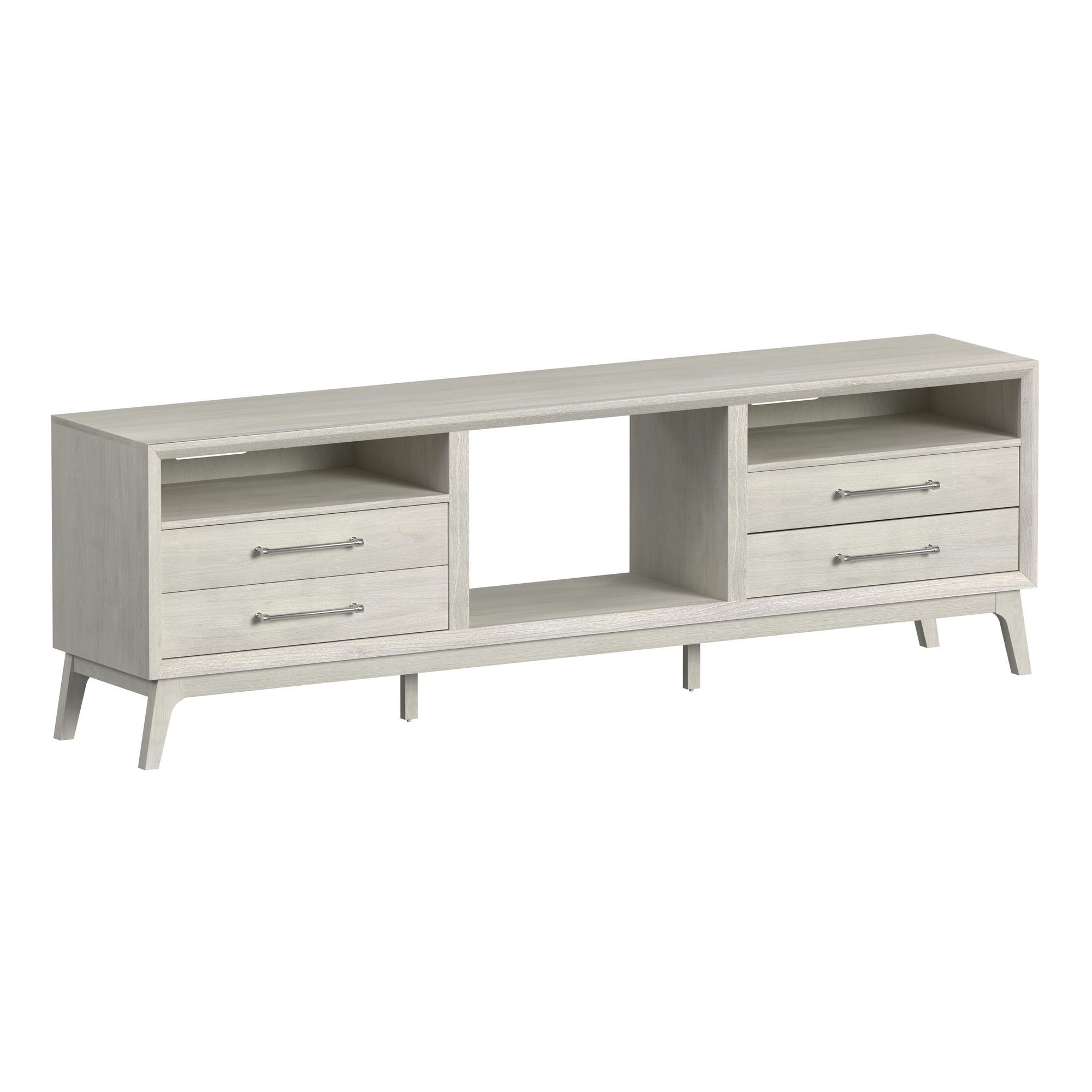 Westland - 82" TV Console Without Fireplace Insert - Almond