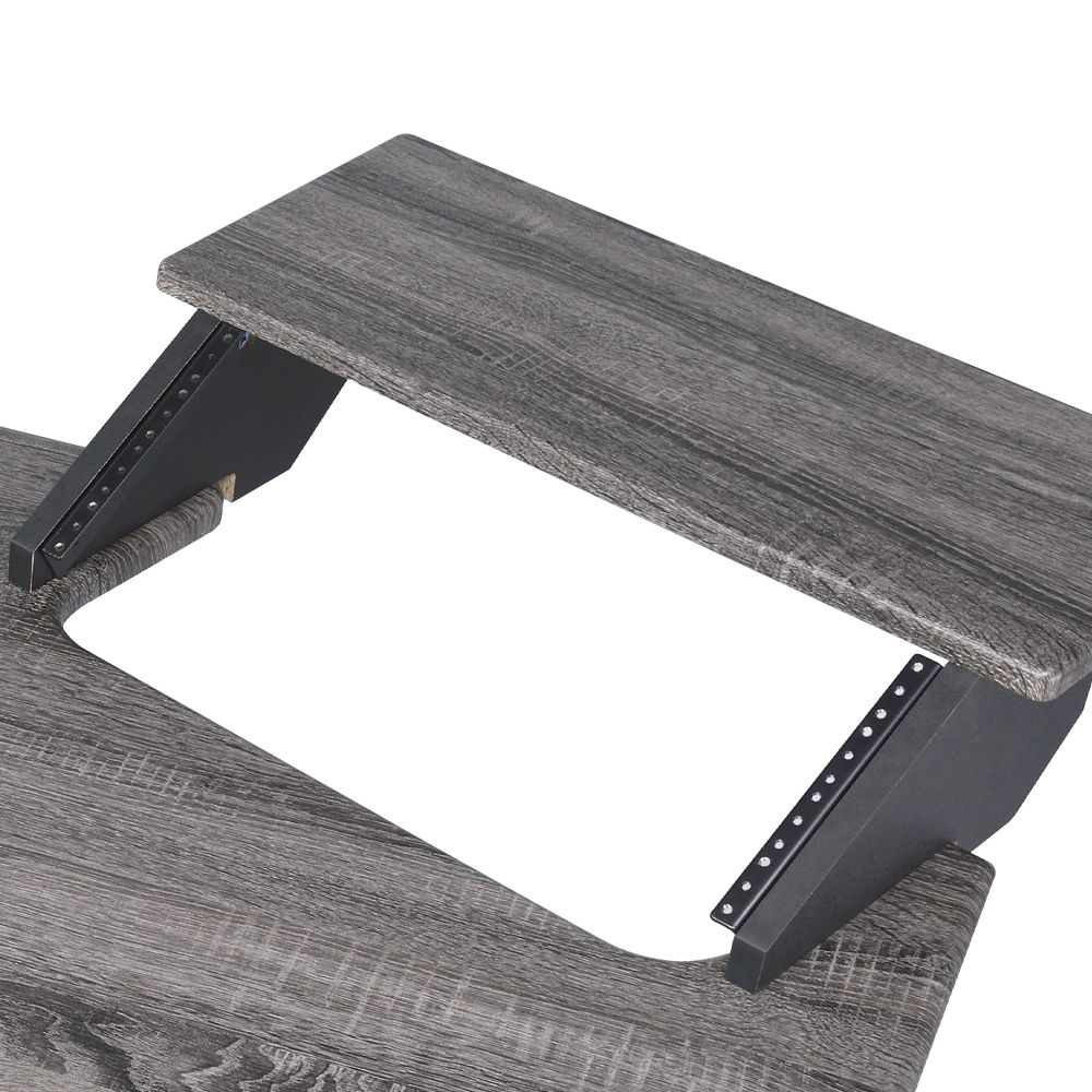 Eleazar - 71" Music Studio Desk - Black Oak, black, view 6