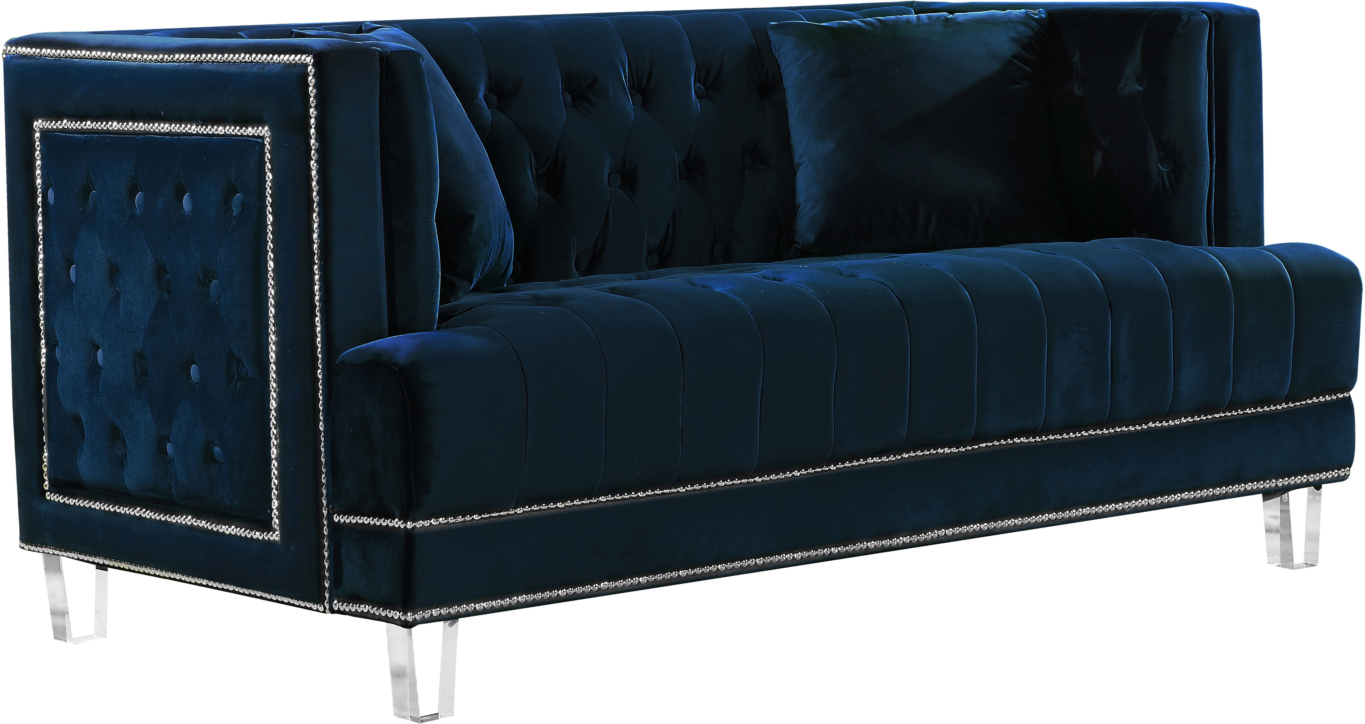 Lucas - Loveseat - Navy