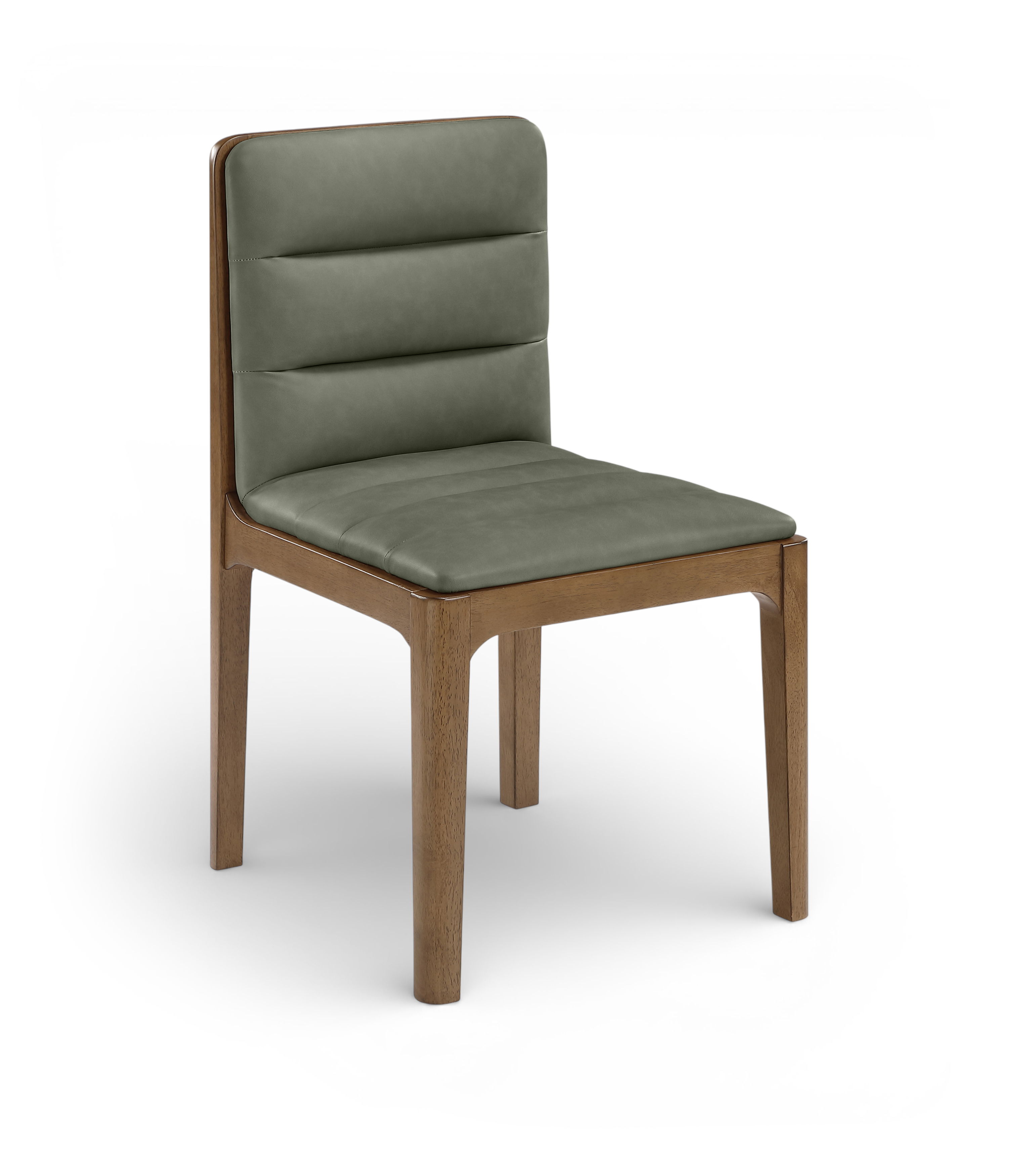 Ellis - Vegan Leather Upholstered Dining Chair (Set of 2) - Green