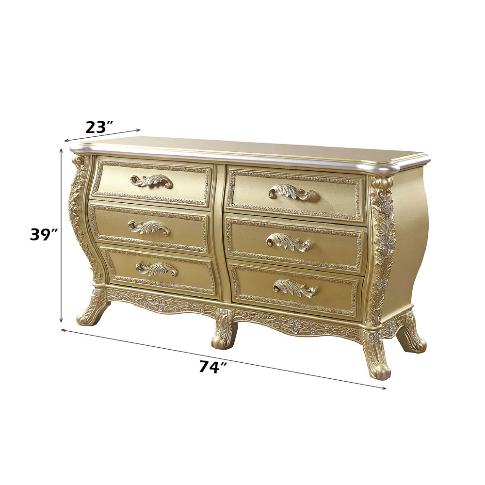 Cabriole - Server - Gold, gold, view 3