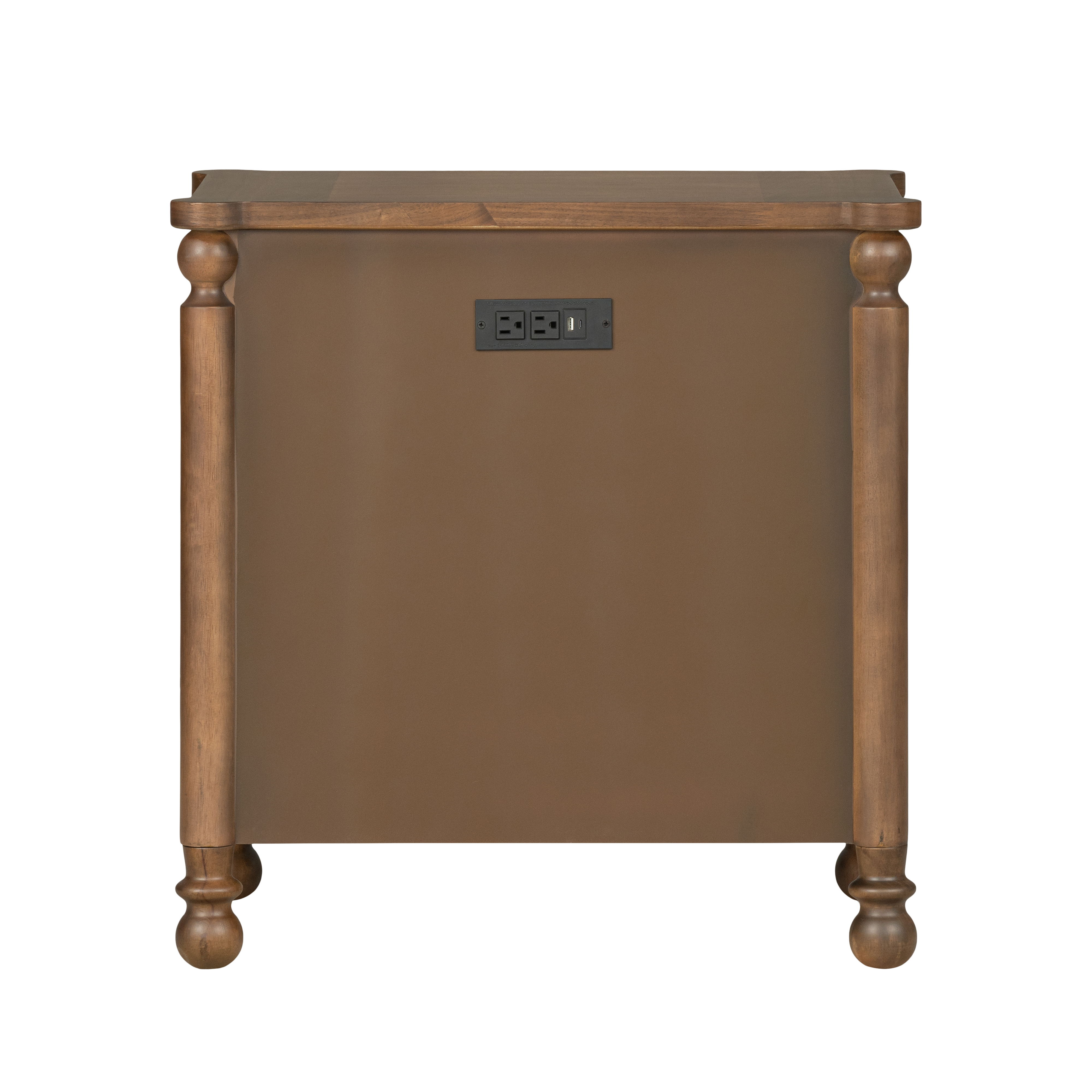 Azalea - Nightstand - Walnut, dark brown, view 4