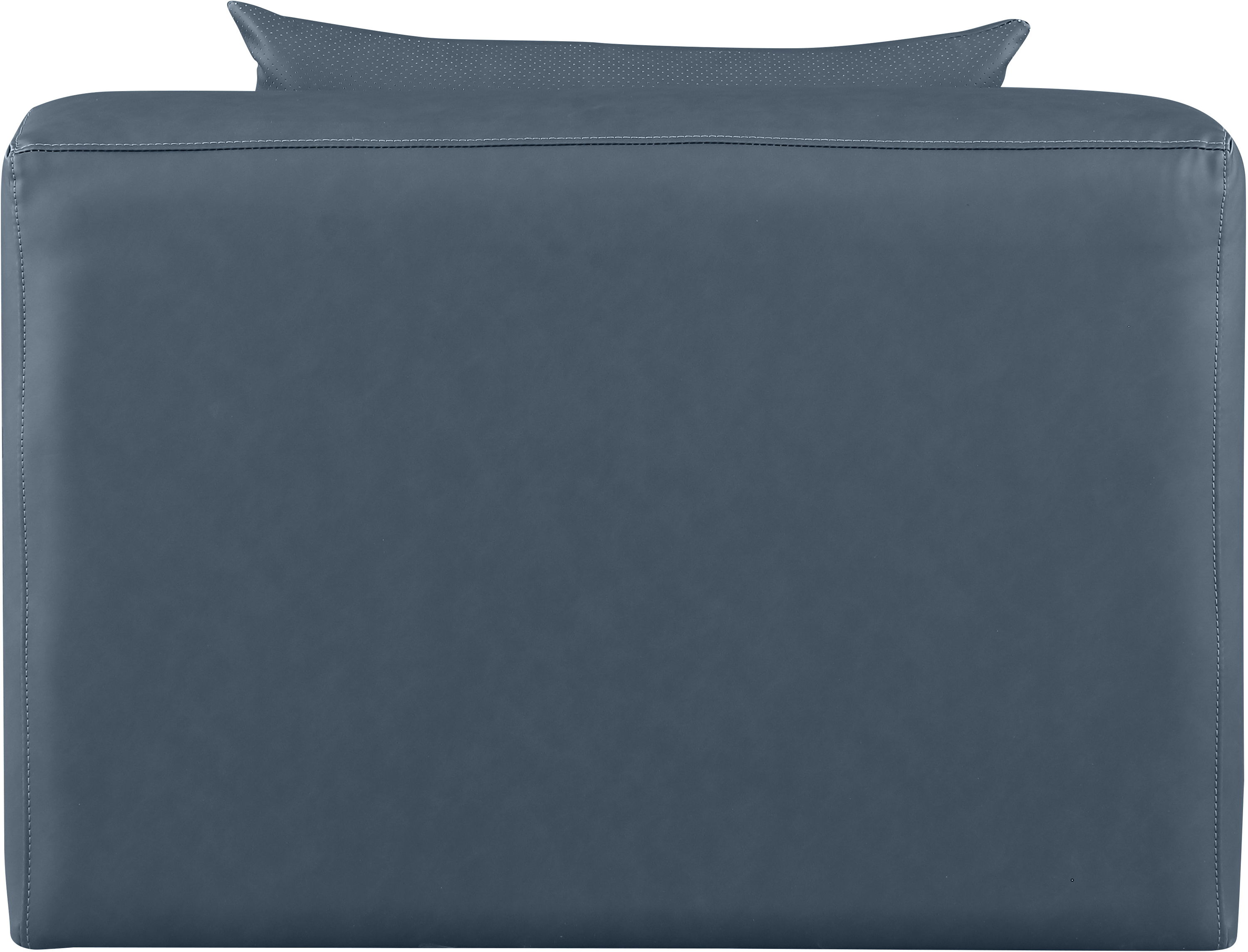 Cube - Armless Chair - Navy Blue