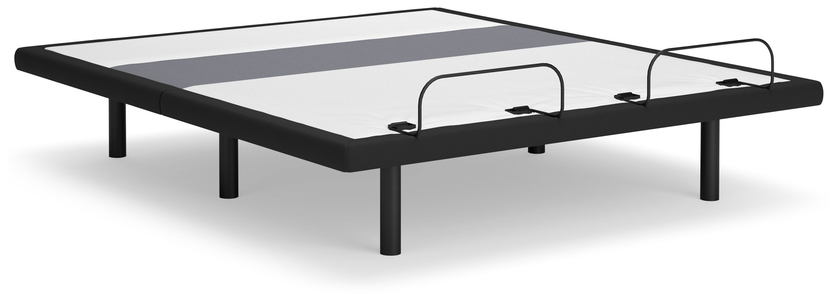 Best Base With Lumbar And Audio - Cal King Adjustable Base - Black