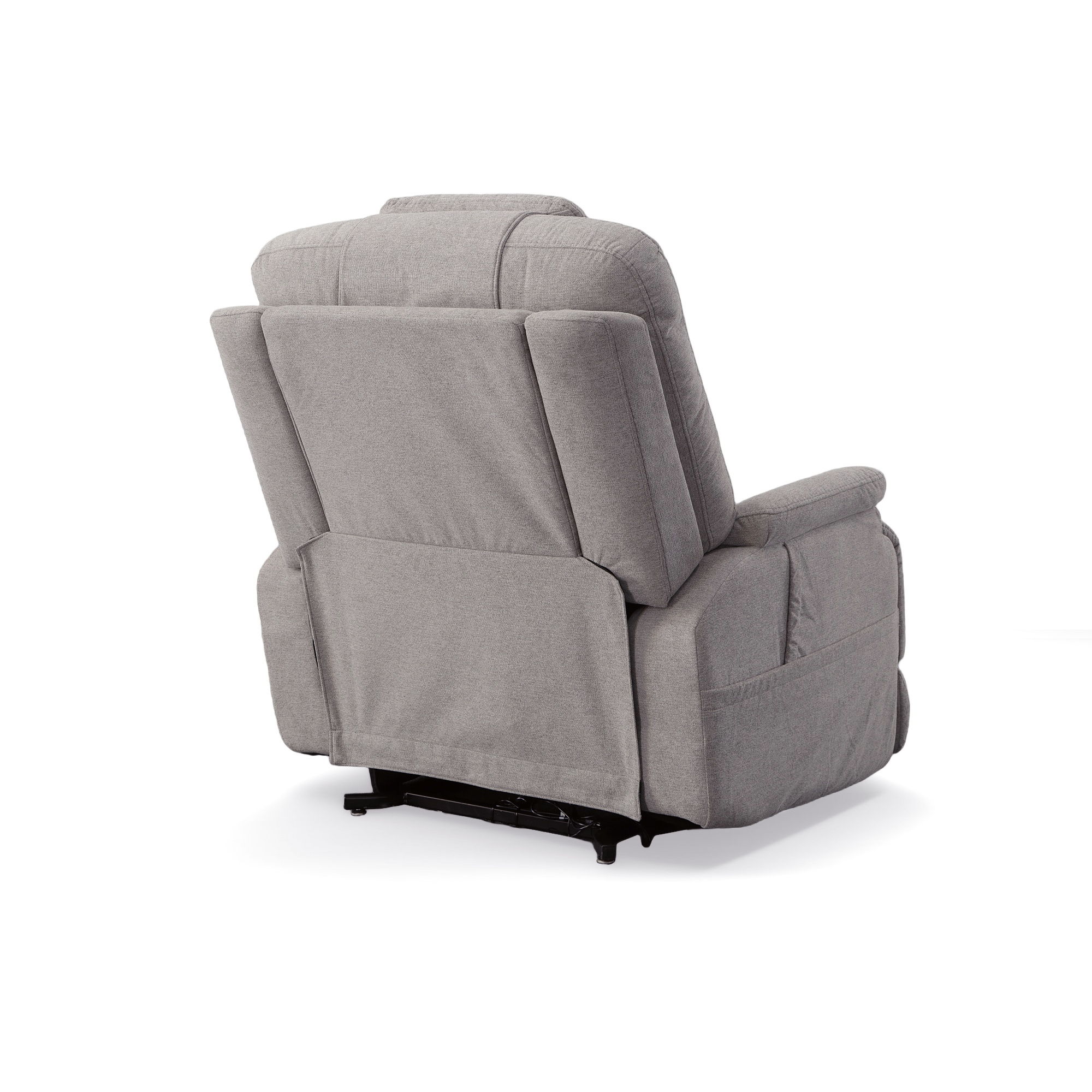 Zecliner Model 1 - Power Lift Sleep Chair - Dove, light gray, view 6