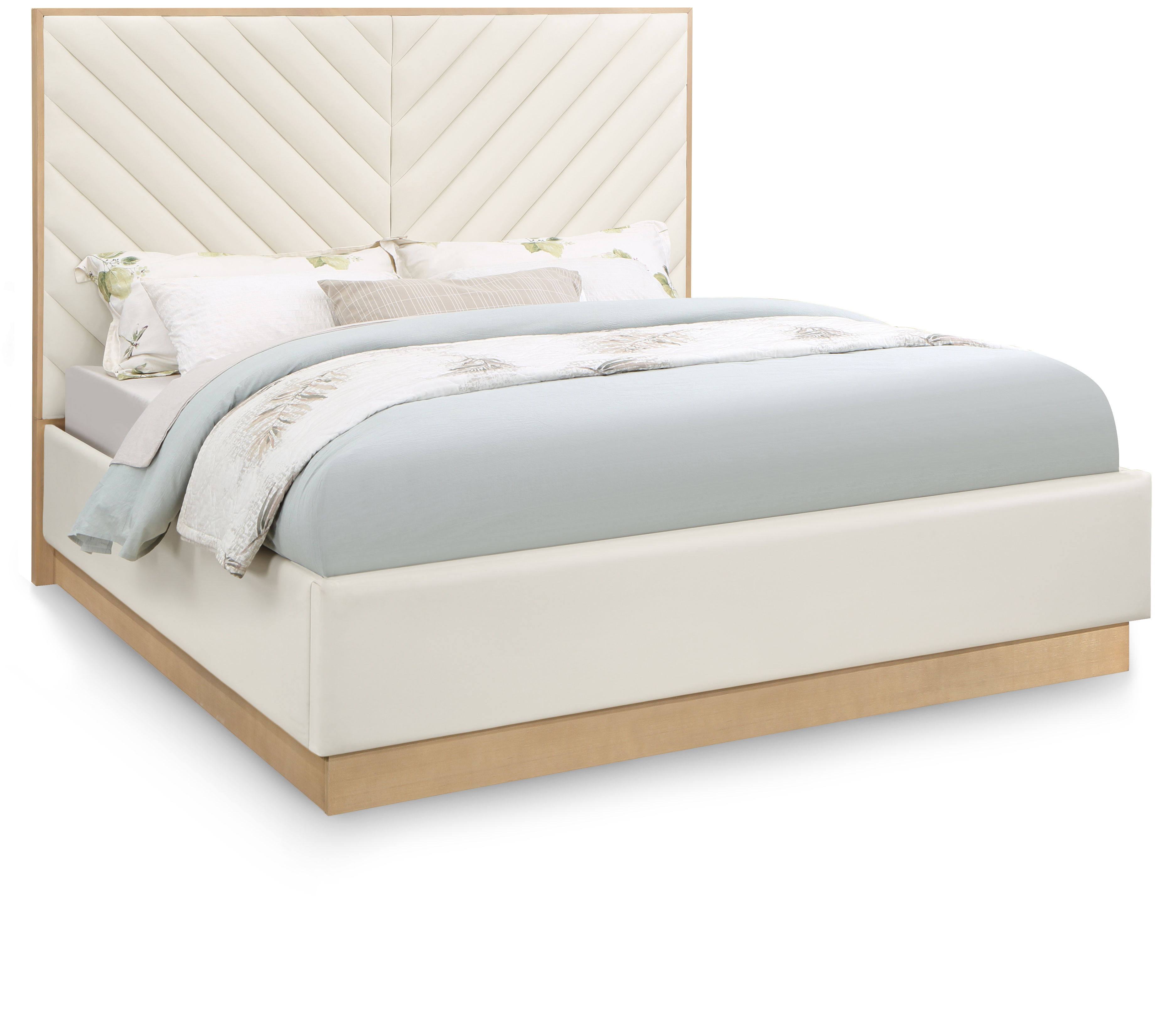 Casa - King Bed - Cream