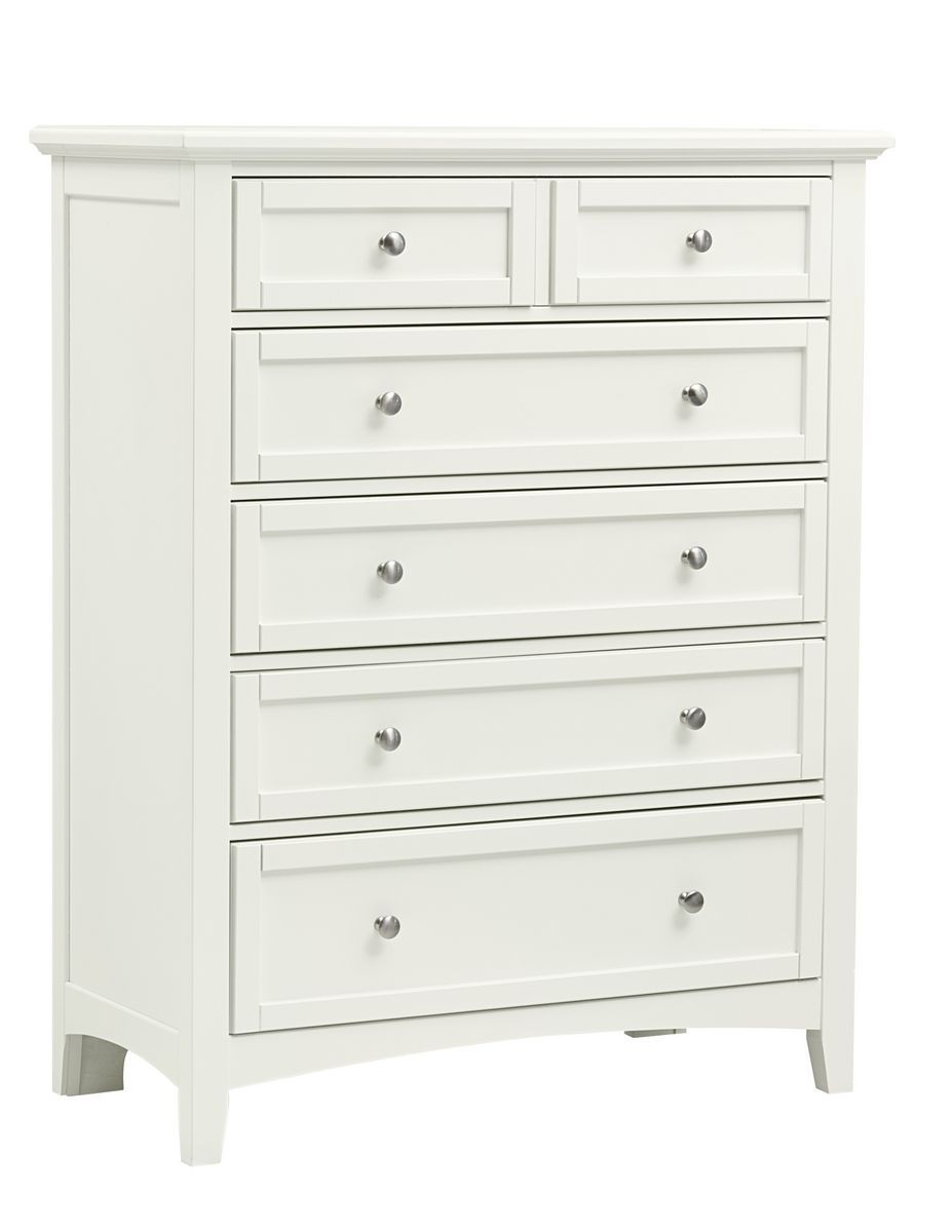 Bonanza - 5-Drawer Storage Chest - White Image