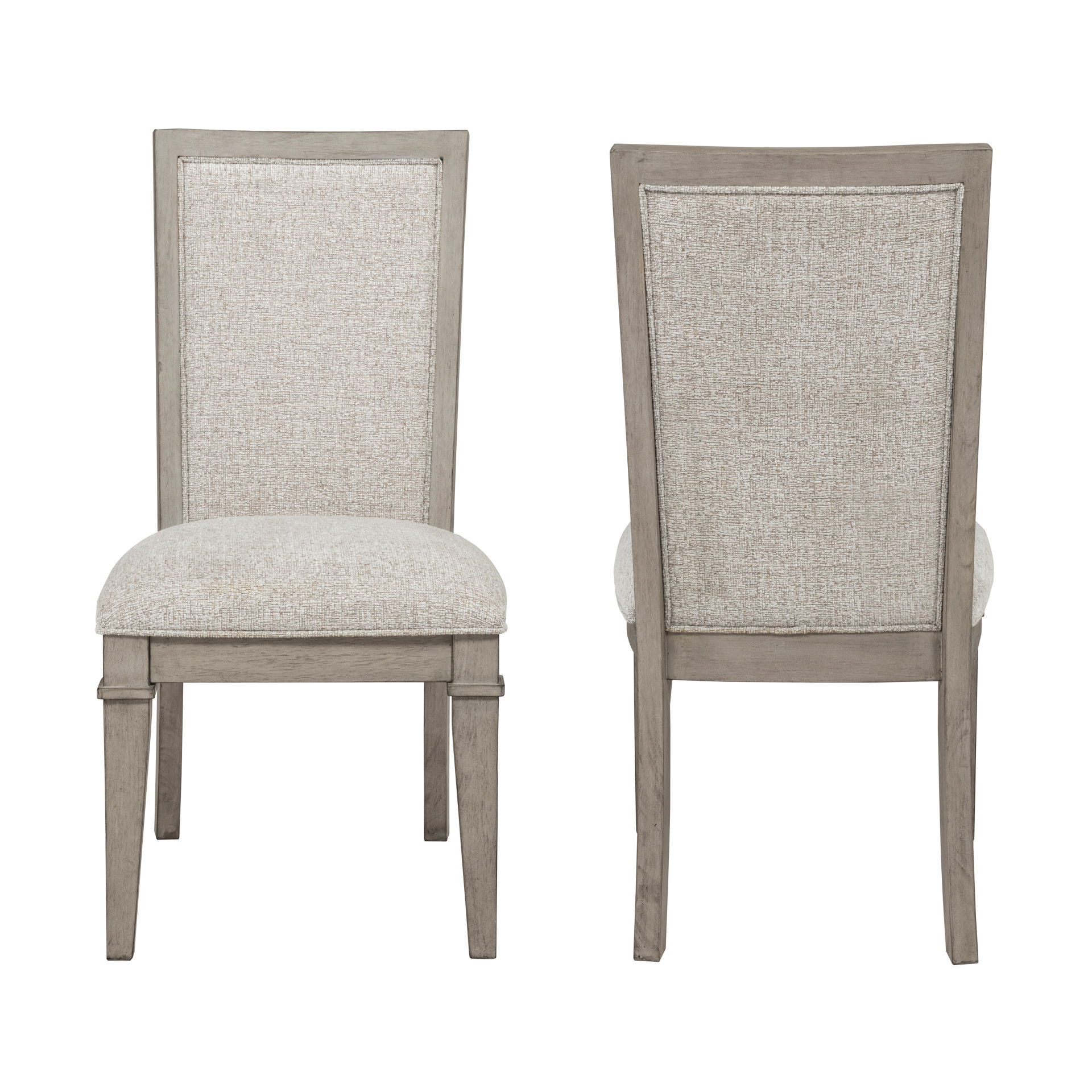 Mariana - Upholstered Side Chair (Set of 2) - Vintage Creme, gray, view 6