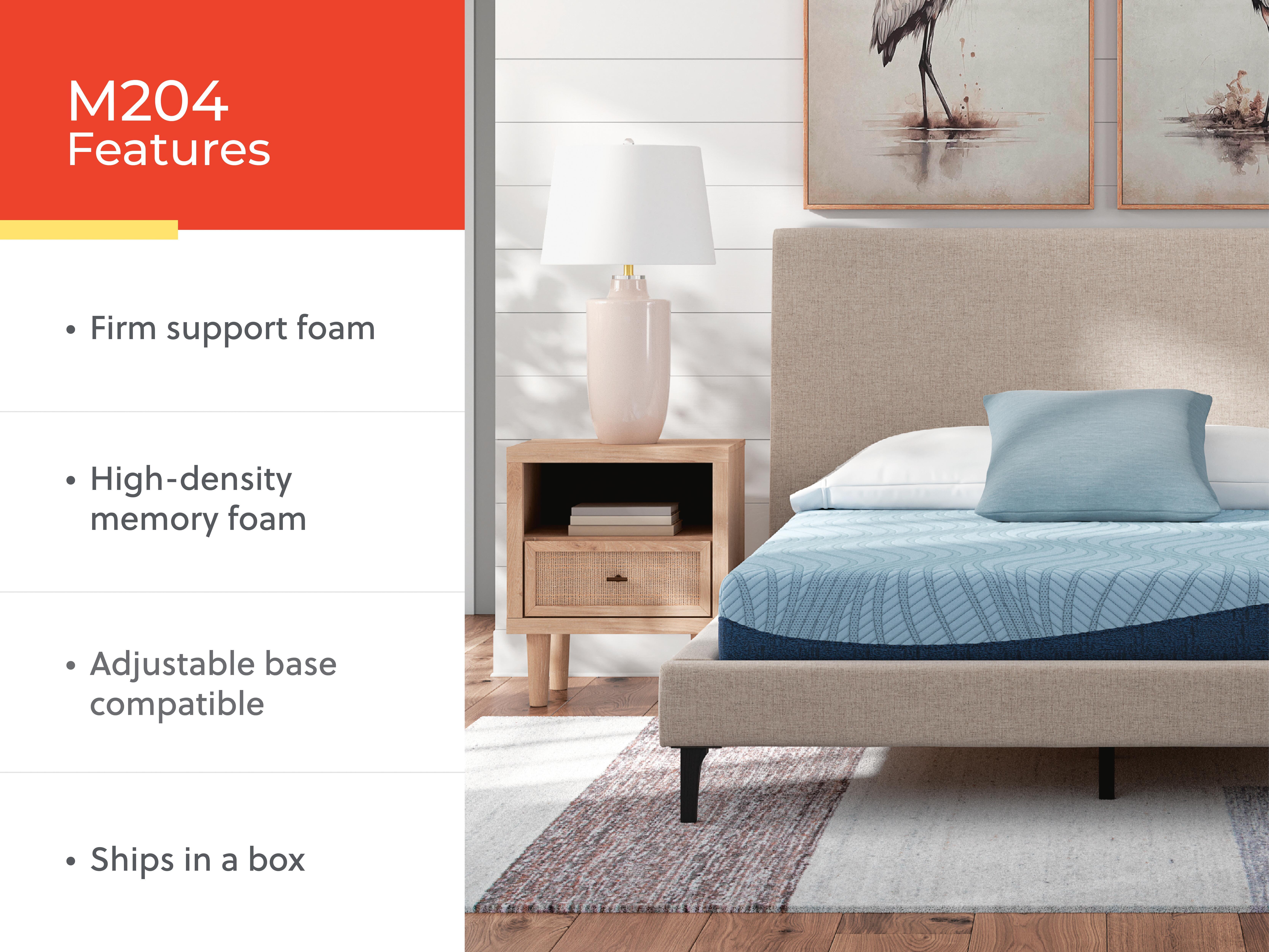 Ashley Furniture Peak 2.0 8 Memory Foam - King Mattress - White - Image 6