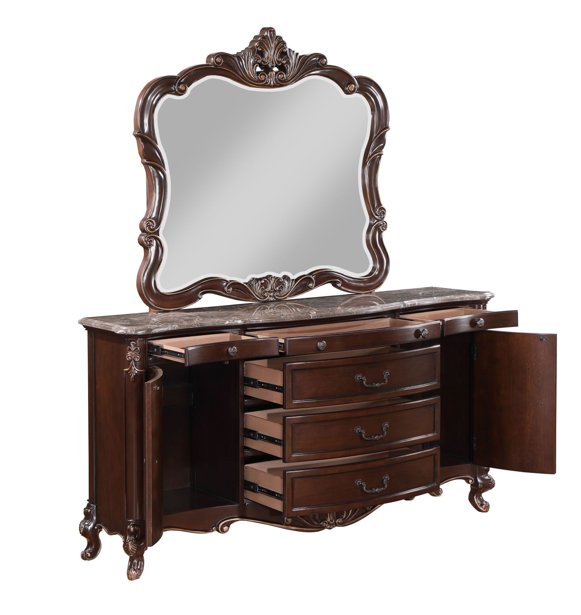 Constantine - Mirror - Cherry, dark brown, view 8