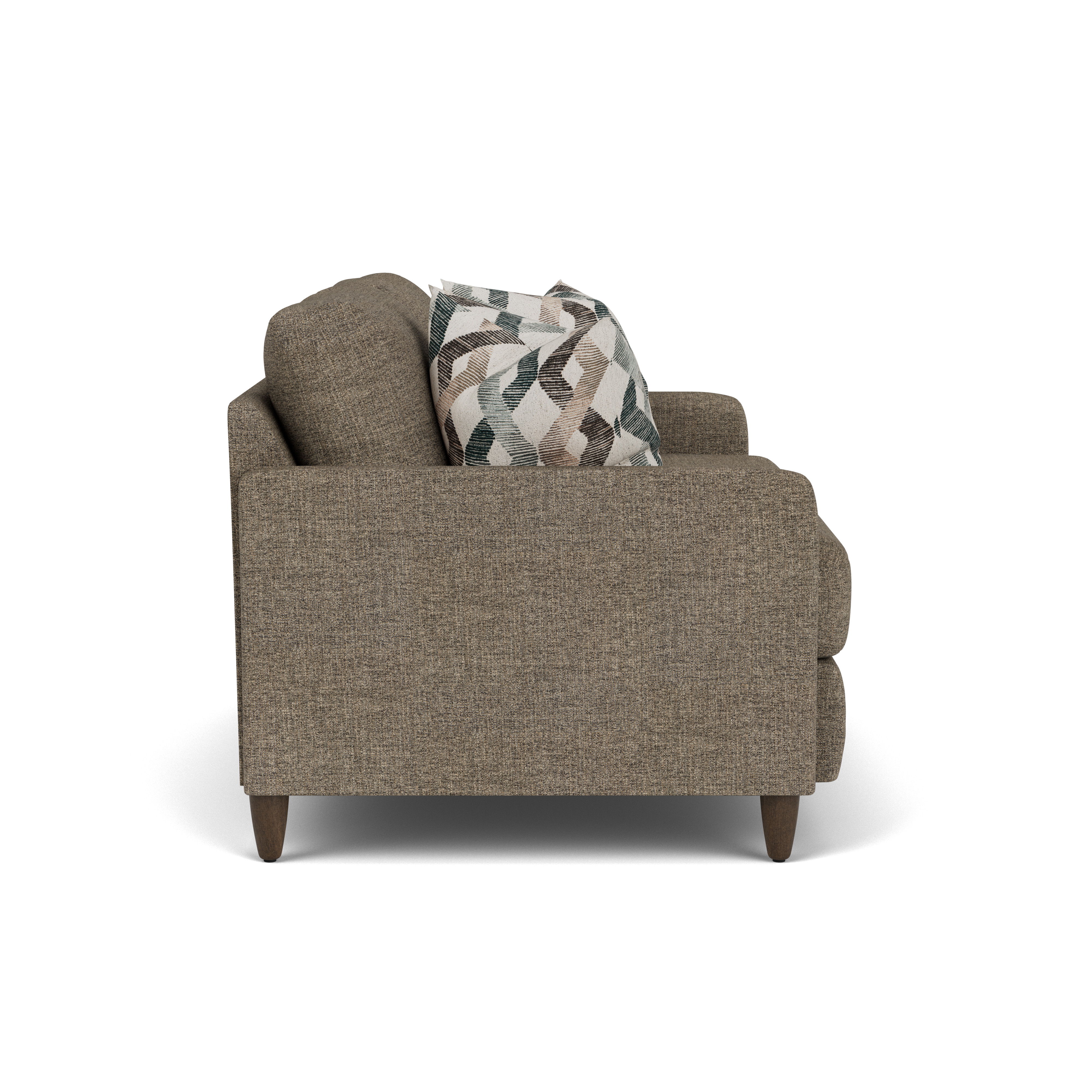 Fern - Fabric Loveseat, gray, view 5