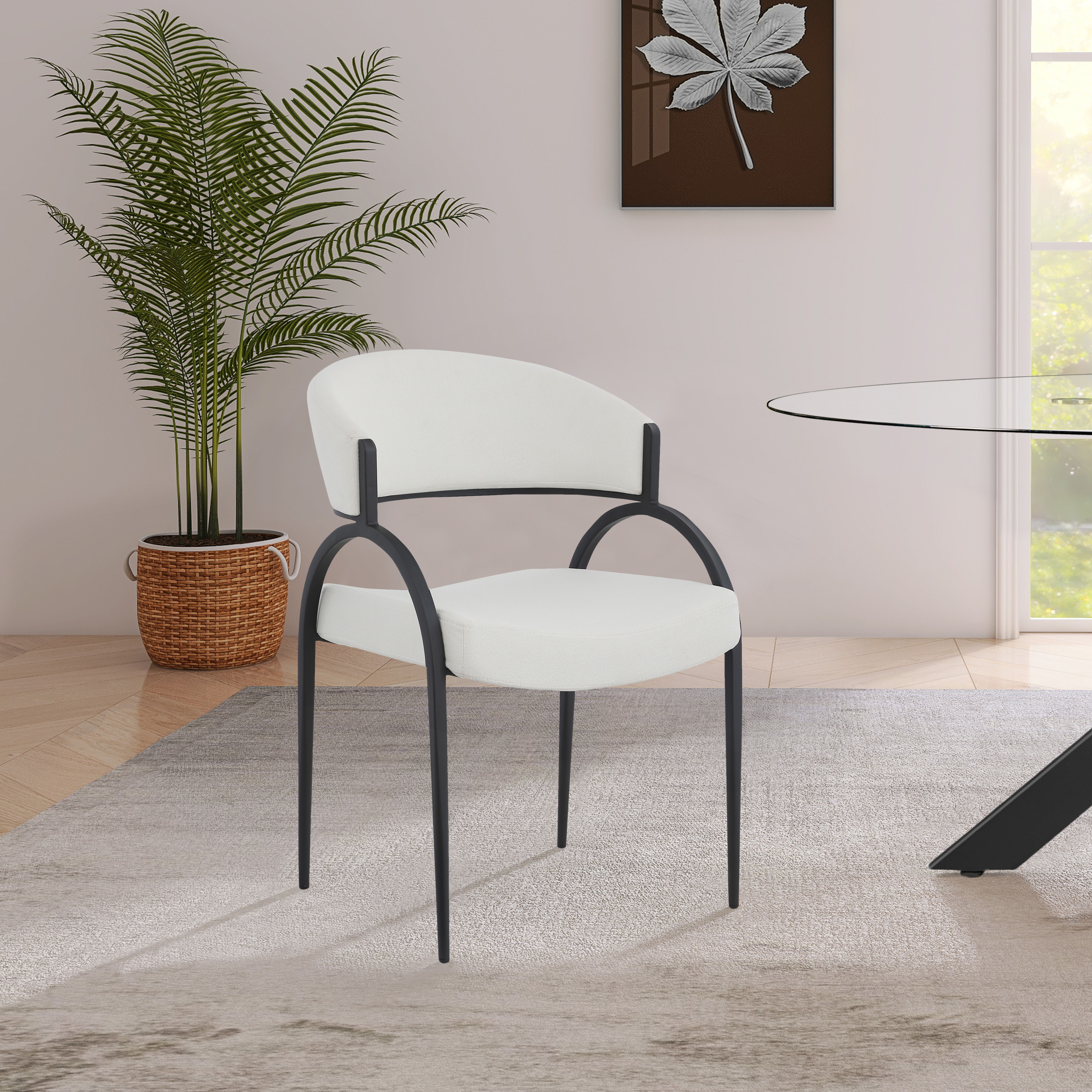 Privet - Dining Chair (Set of 2) - Cream