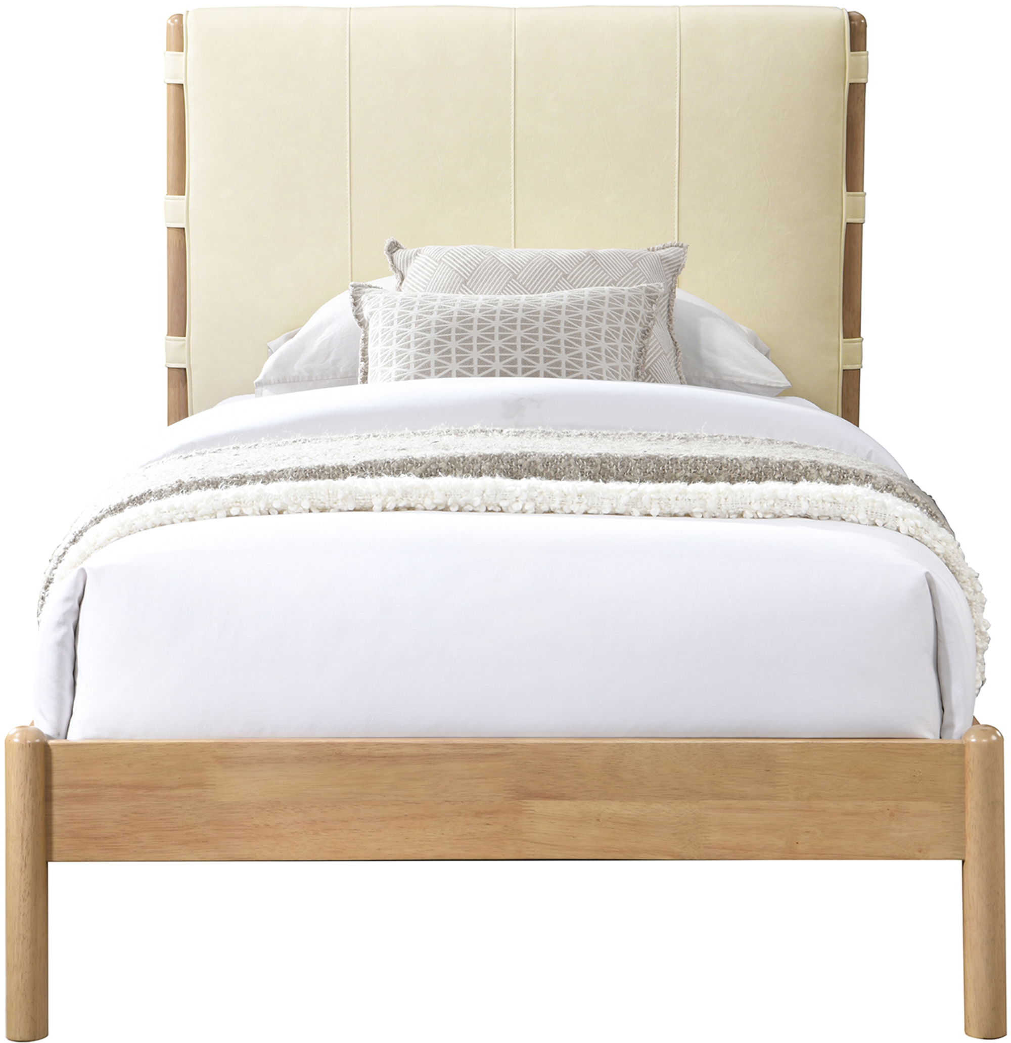 Asher - Twin Bed - Cream
