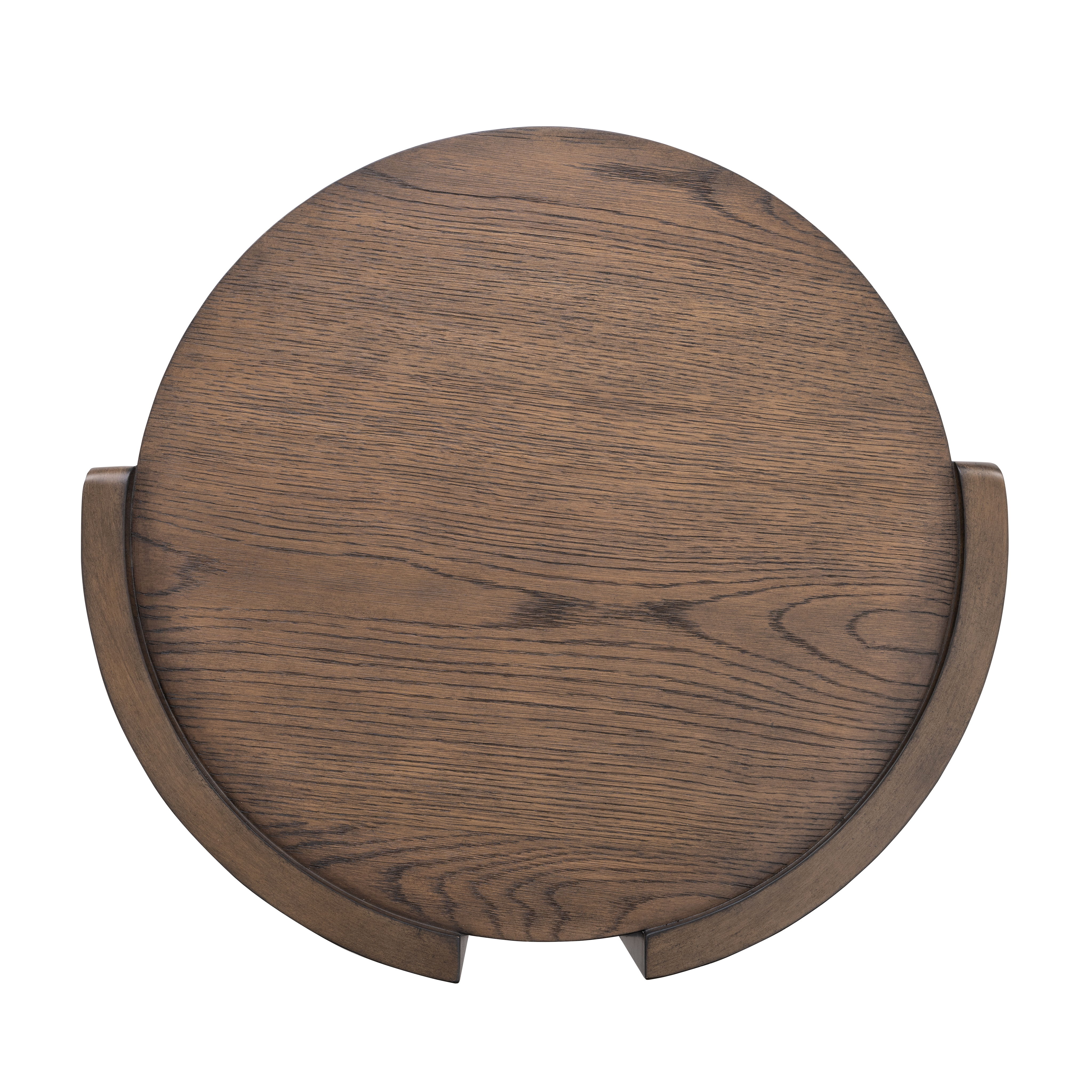 Lyra - End Table - Dark Brown / White, dark brown, view 7