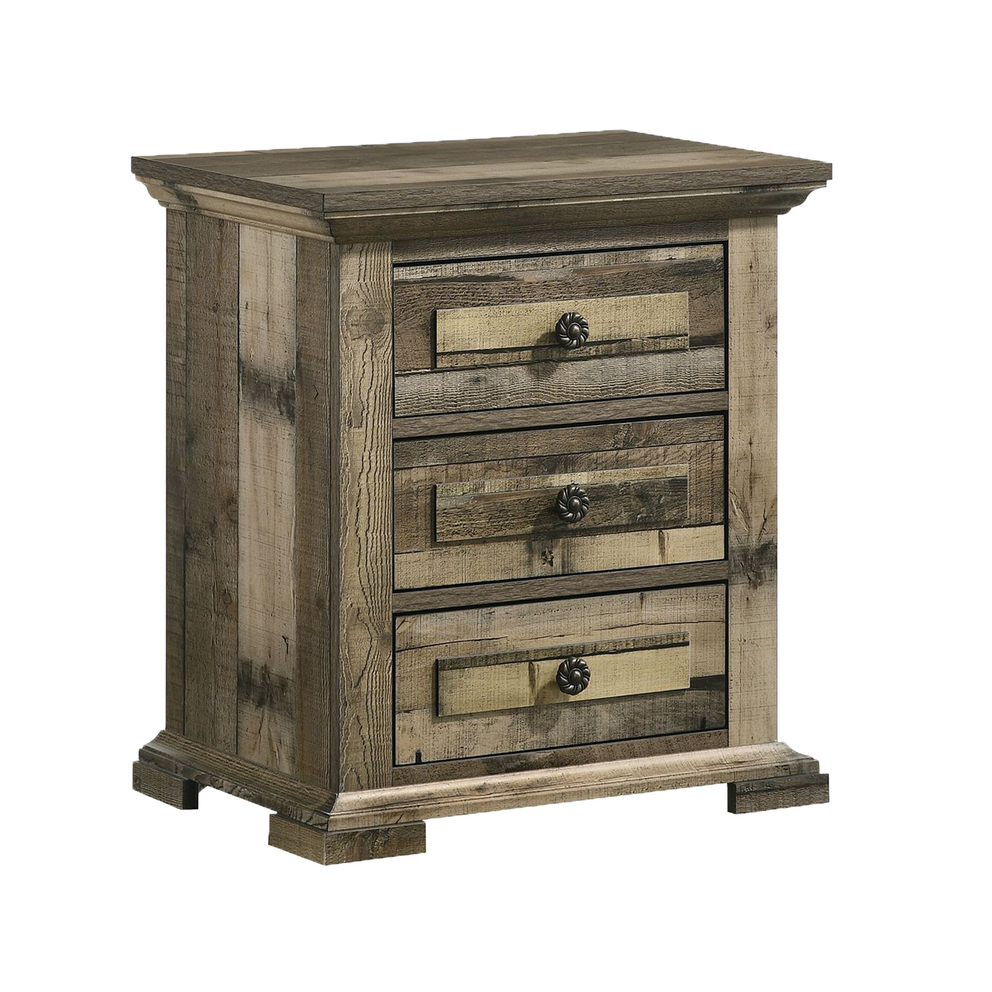 Cortez 3-Drawer Nightstand in Drift Image