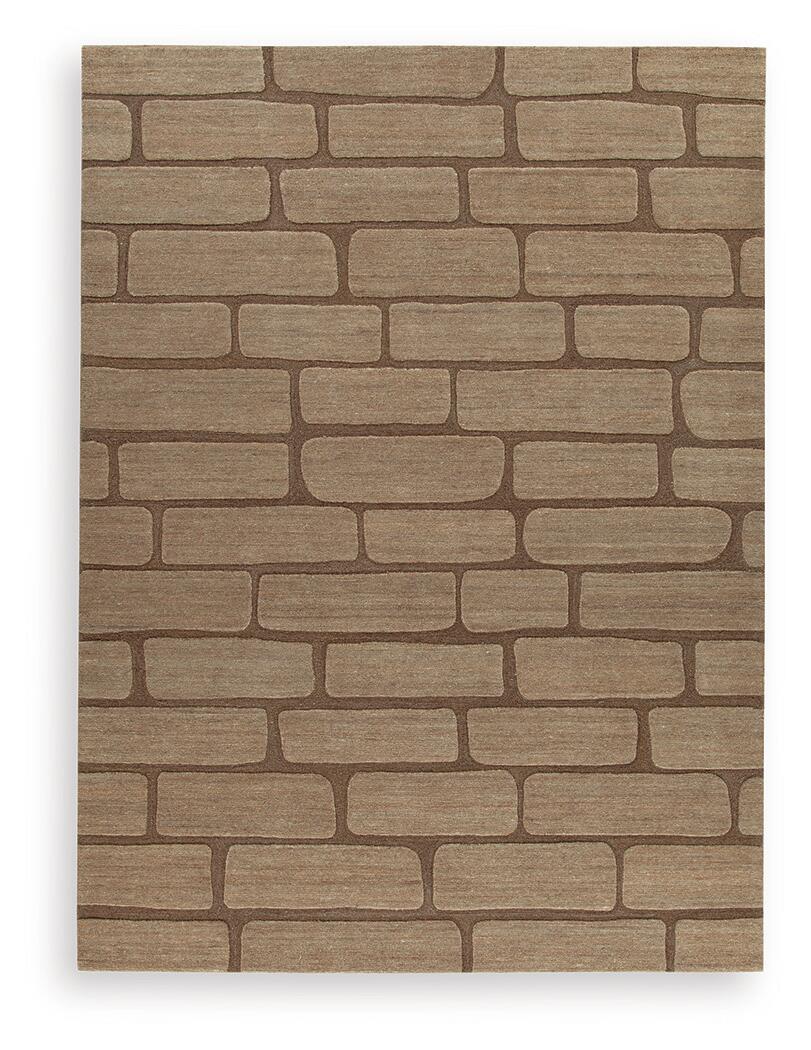 Orest - 9' x 12' Rug - Brown