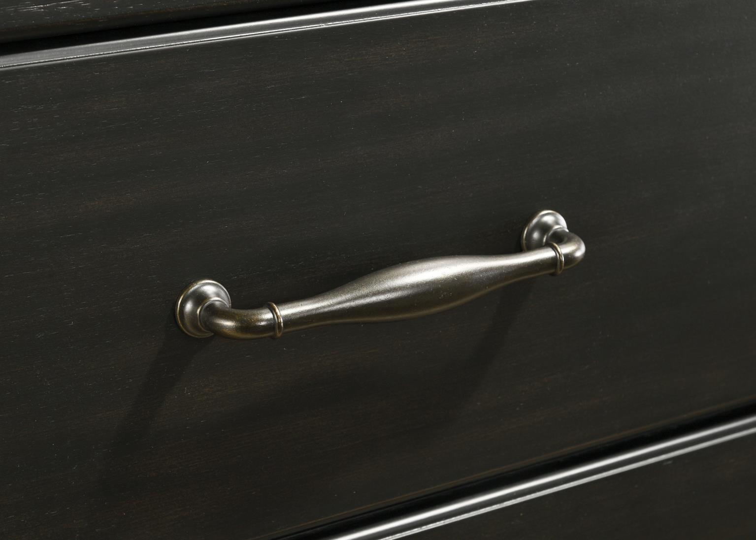 B080 - 3 Piece Bedroom Set (King Bed, Dresser, Mirror) - Black