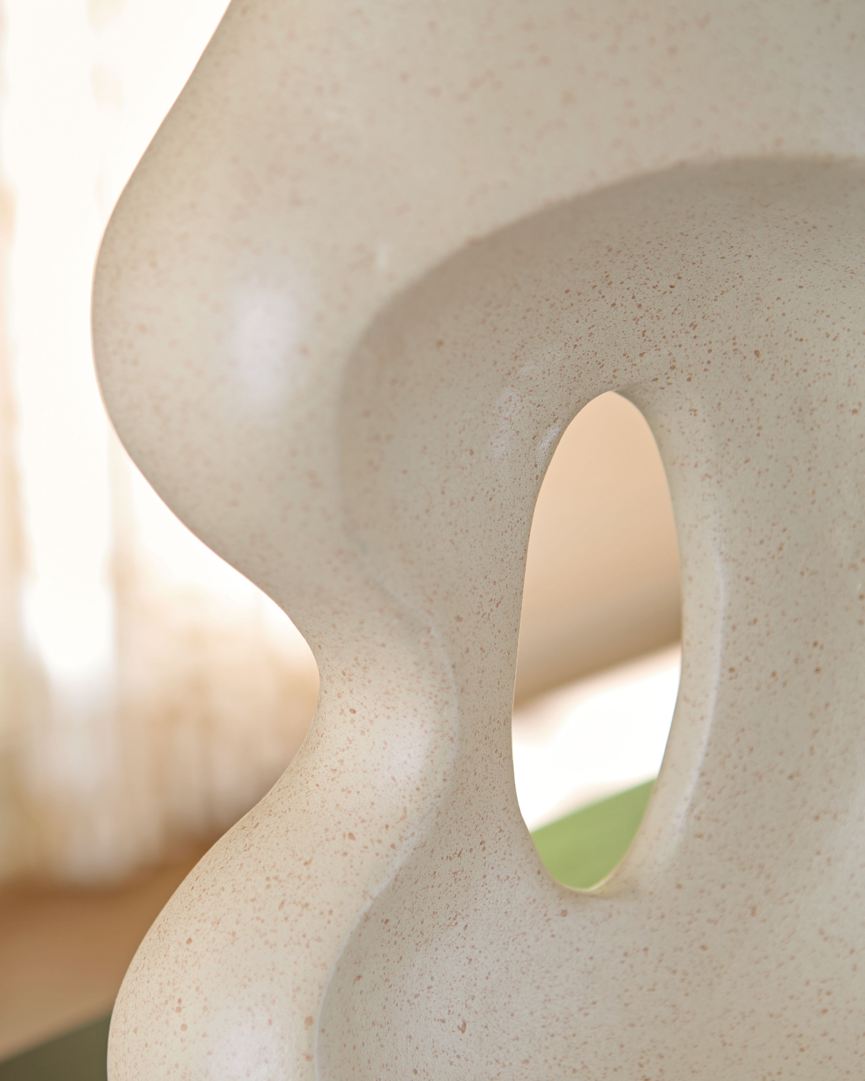 Odion - Vase - 14.75" - Stone, beige, view 4