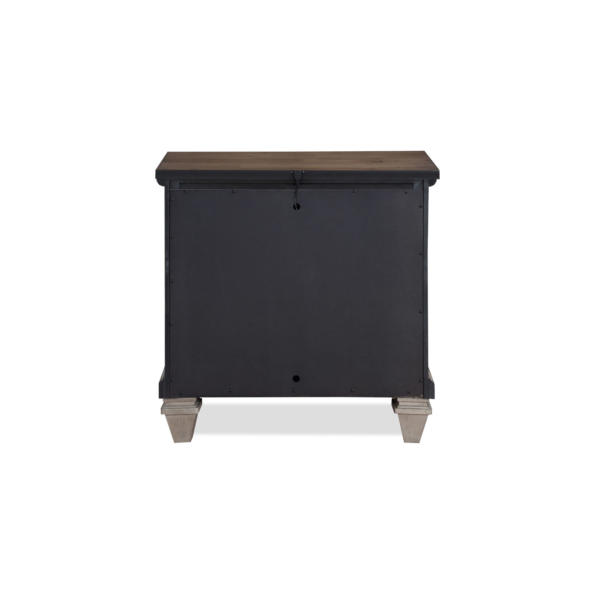 Mariana - Nightstand With USB - Vintage Creme, gray, view 7