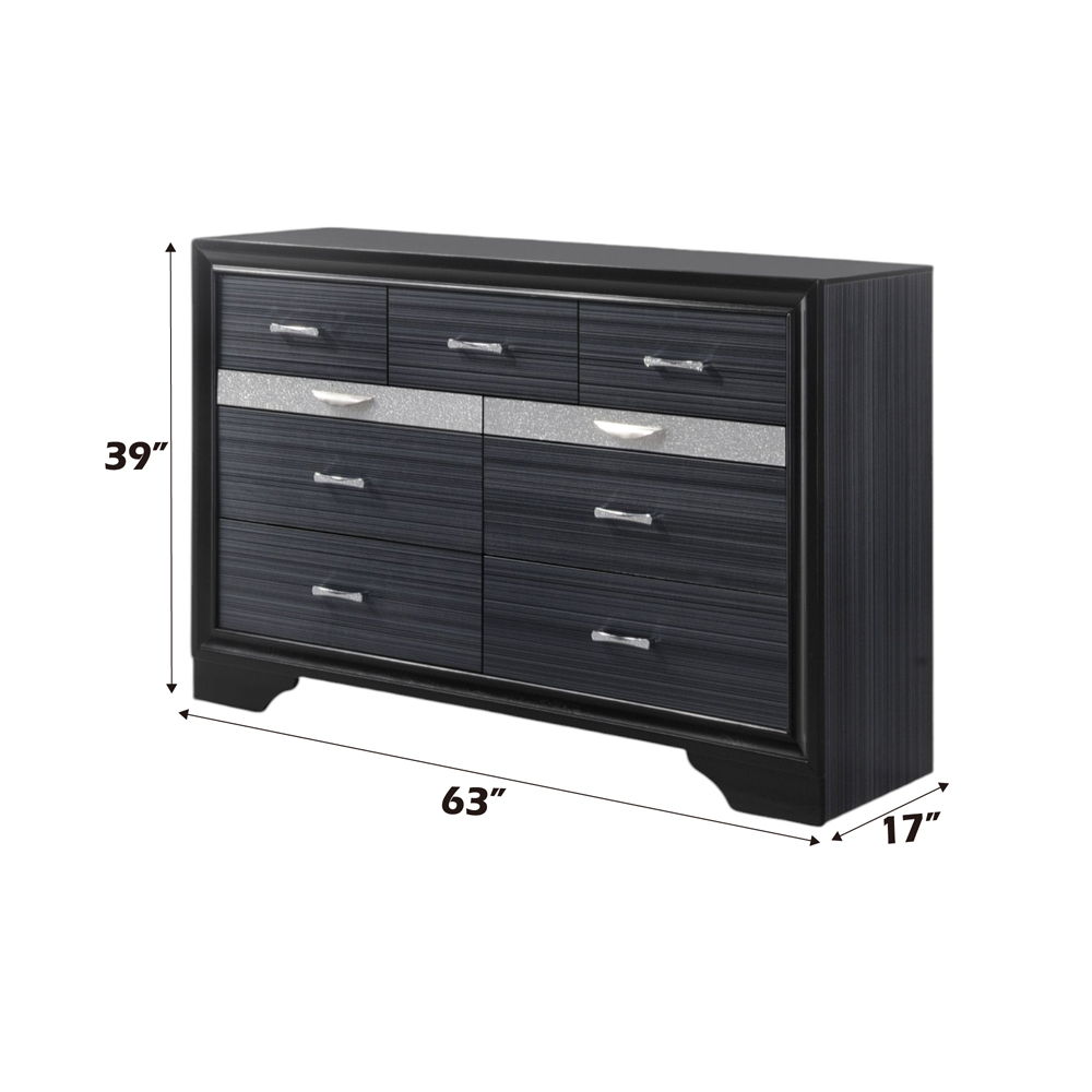Naima - Dresser - Black, black, view 7