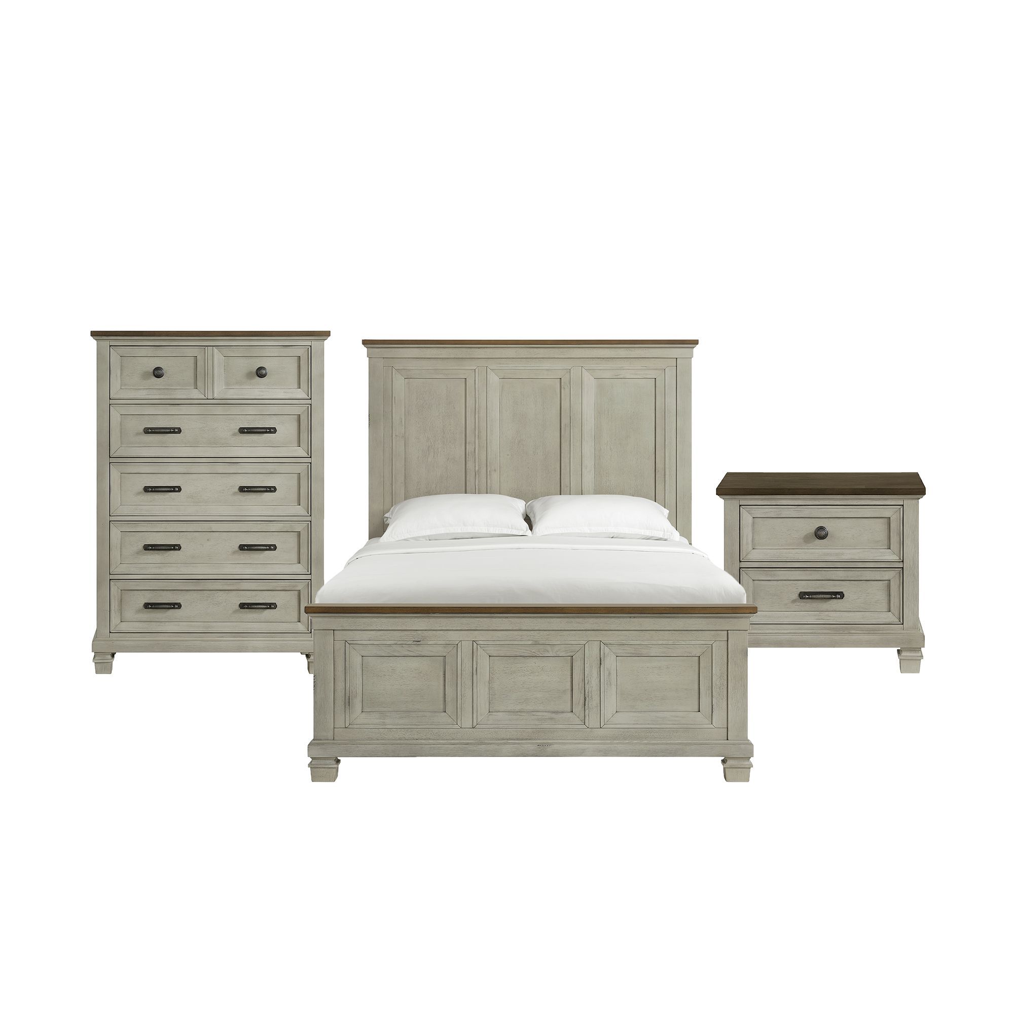 Queen · 3 Pc · Bedroom Set