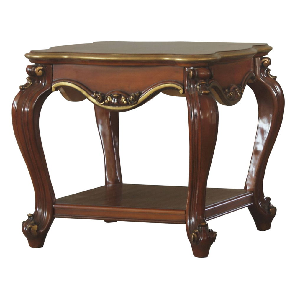 Picardy - End Table - Honey Oak, dark brown, view 2
