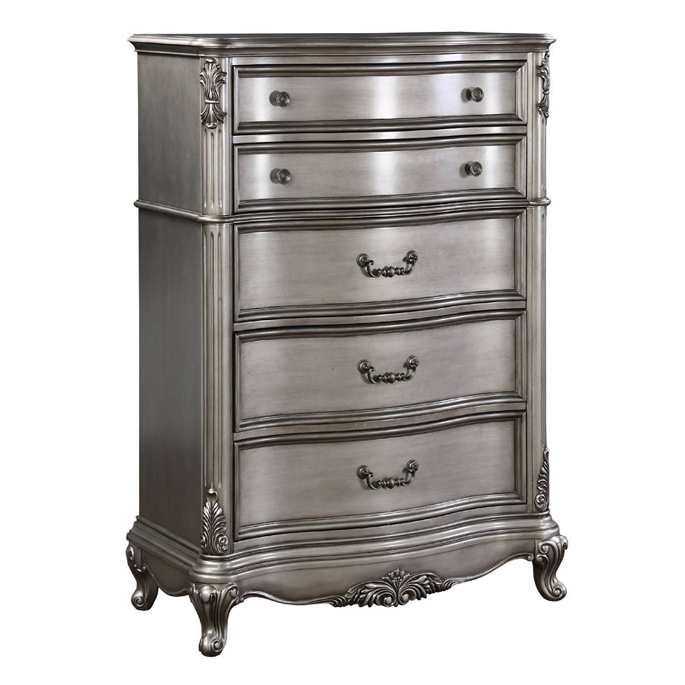 Ariadne - Chest - Antique Platinum, silver, view 2