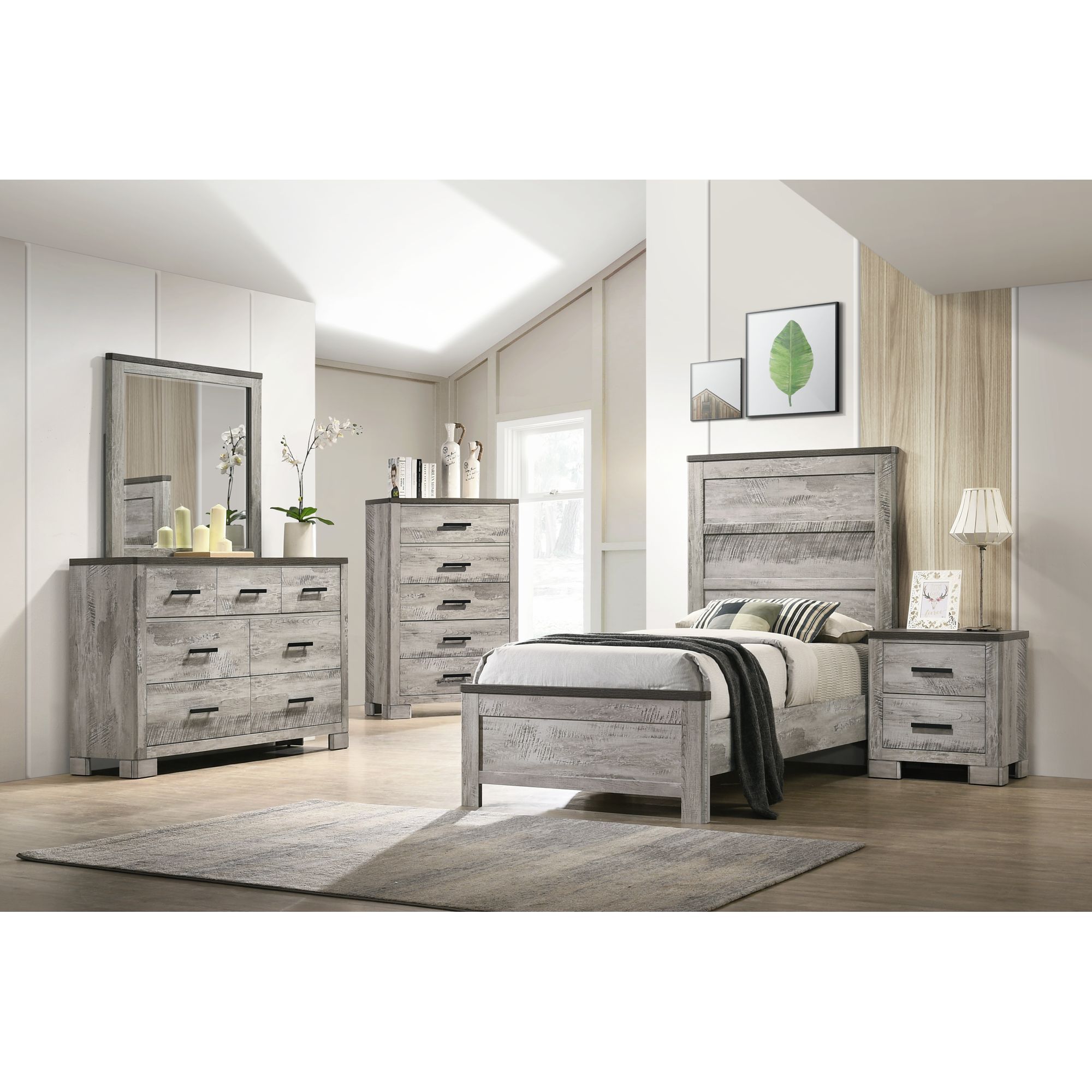 Full · 5 Pc · Bedroom Set