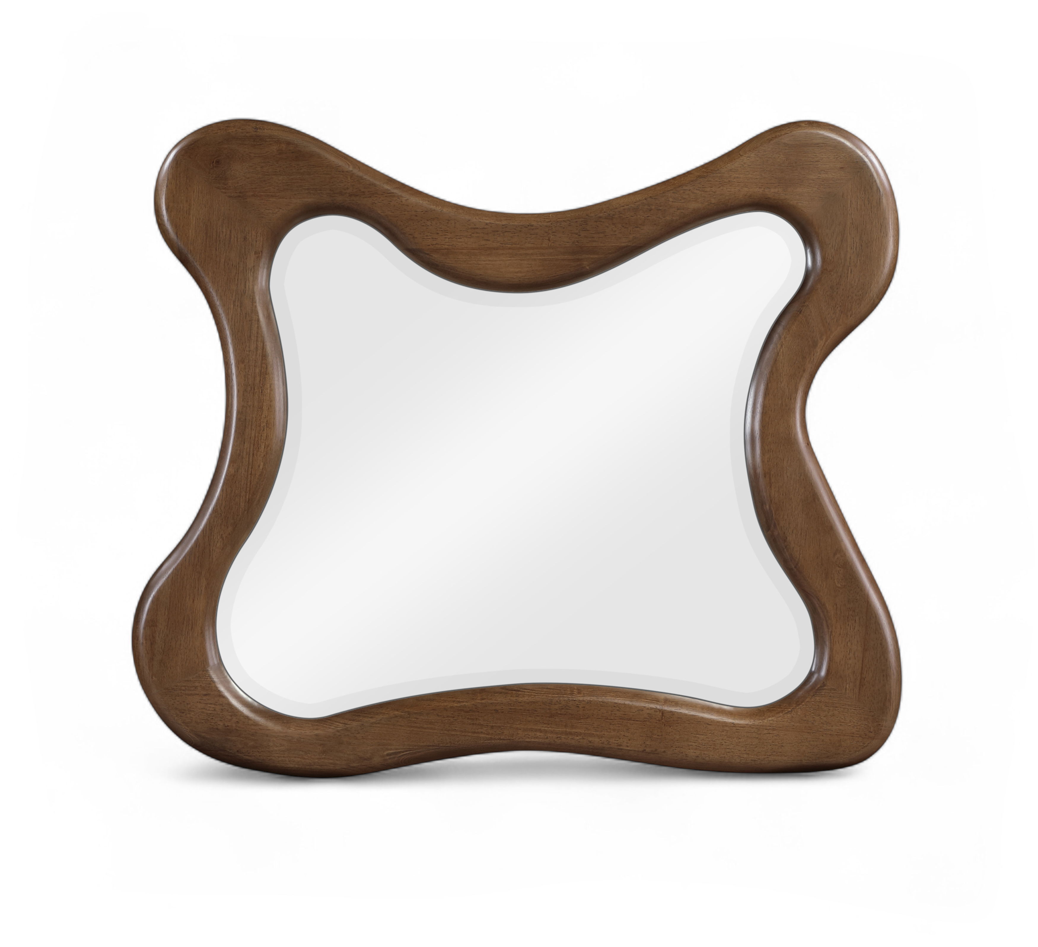 Verra - Solid Wood Mirror - Brown