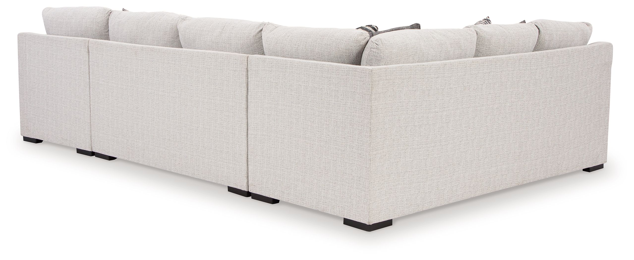 Ashley Furniture Koralynn - 3-Piece Sectional With Raf Corner Chaise - Stone - Image 6