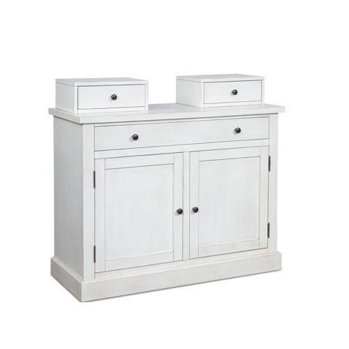 Greddinton - Bakers Rack Base - White, white