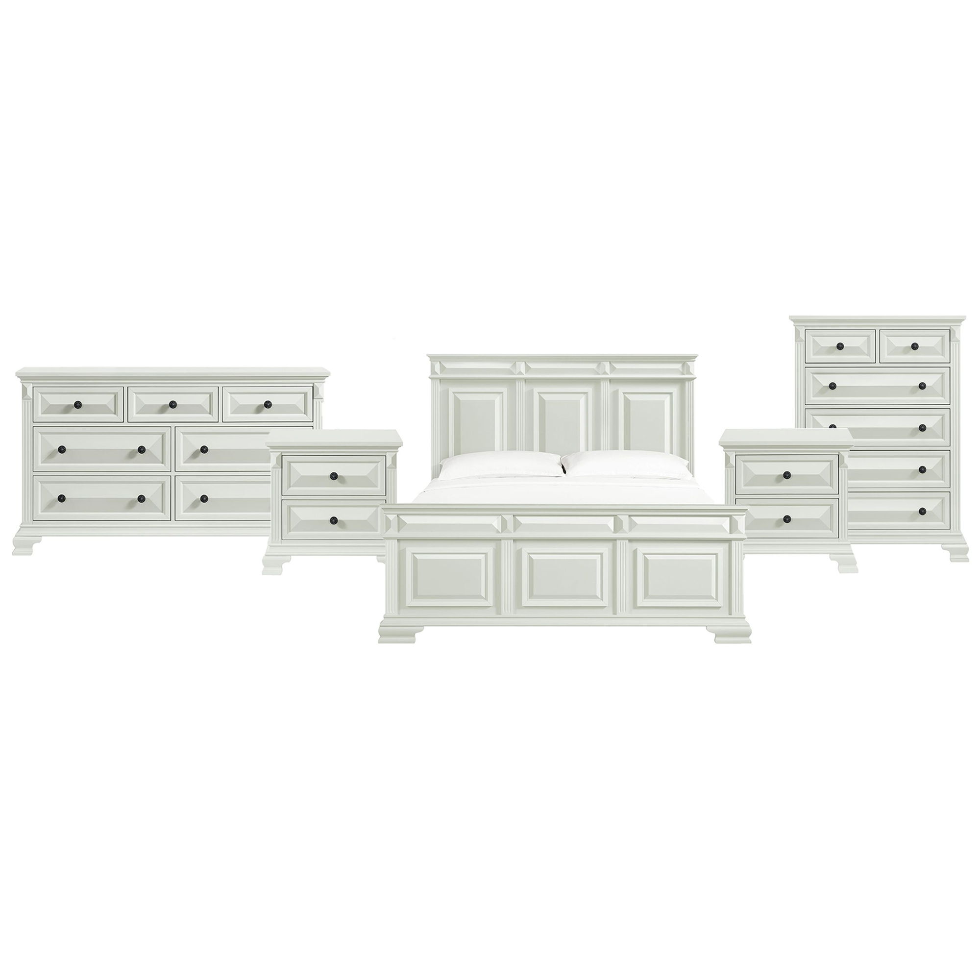 King · 5 Pc · Bedroom Set