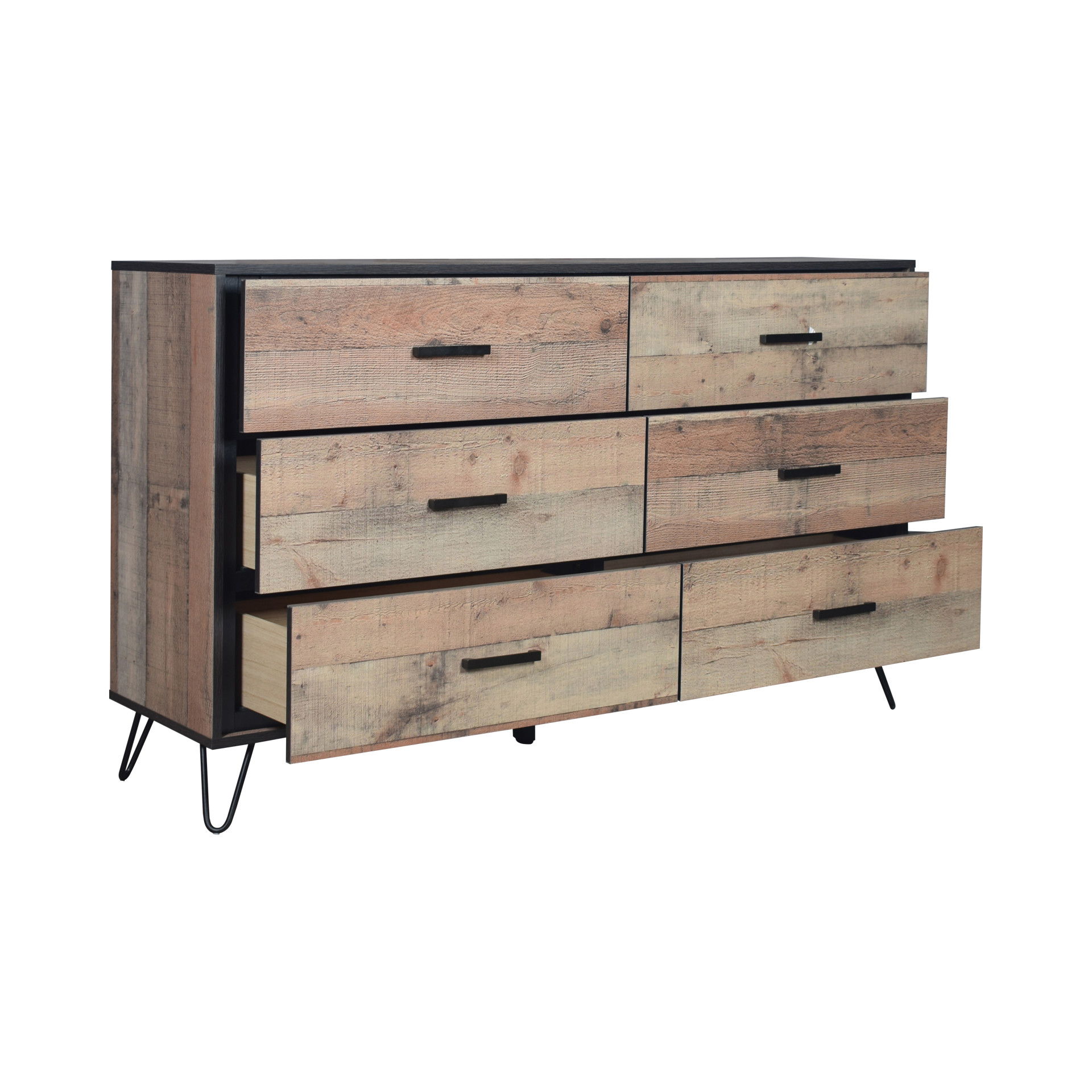 Elk River - Dresser - Rustic, light brown, view 4