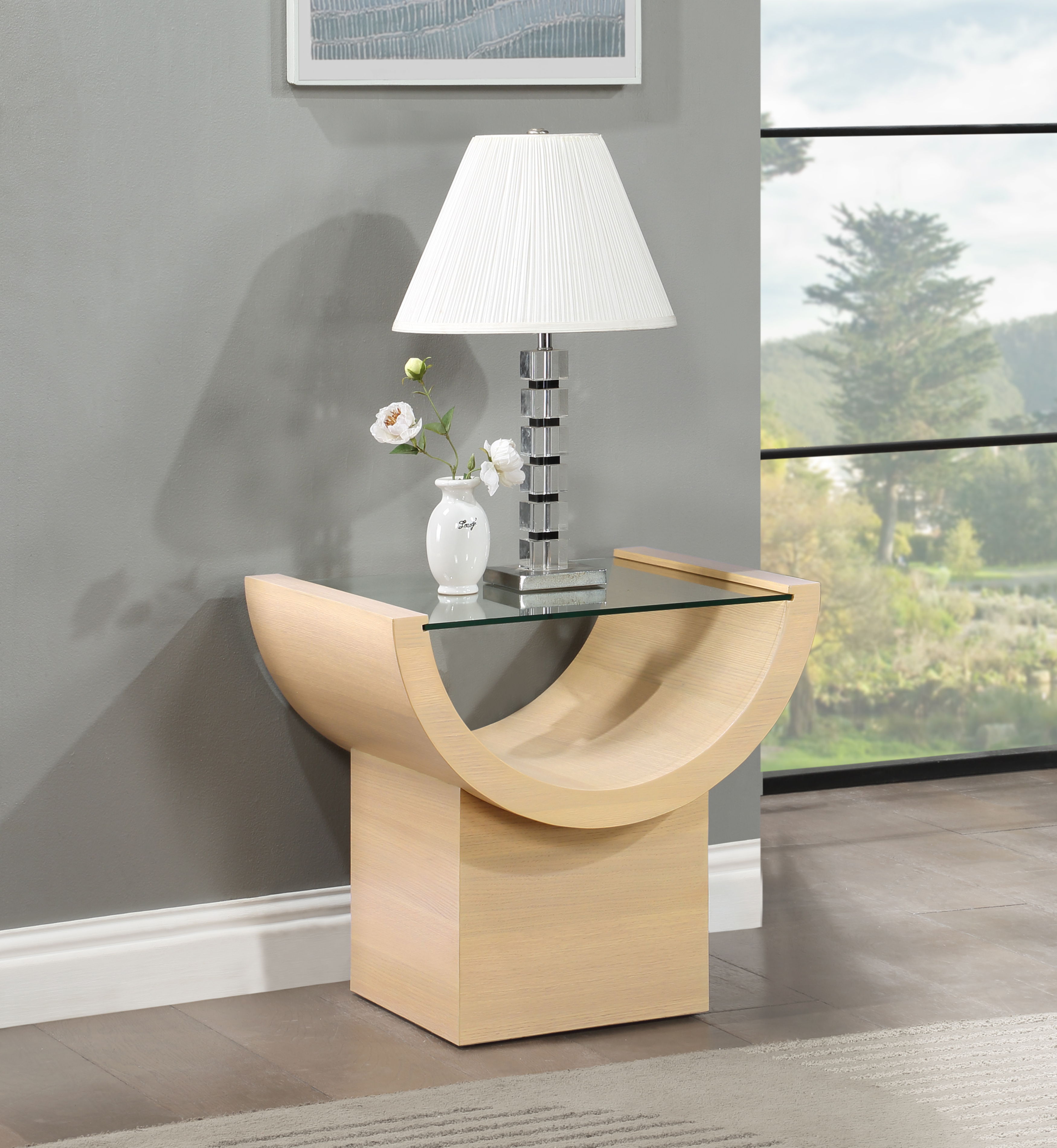 Beverwil - Oak End Table - Natural