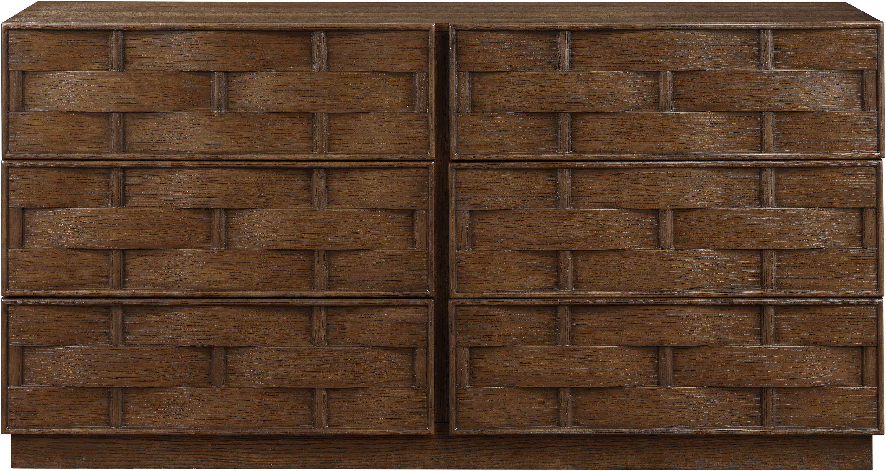 Weave - Dresser - Brown