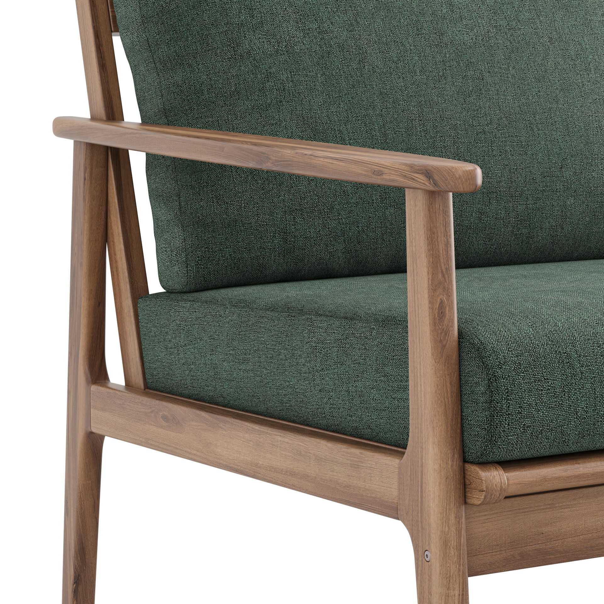 Ashton - Patio Club Chair (Set of 2) - Moss, light brown, view 6