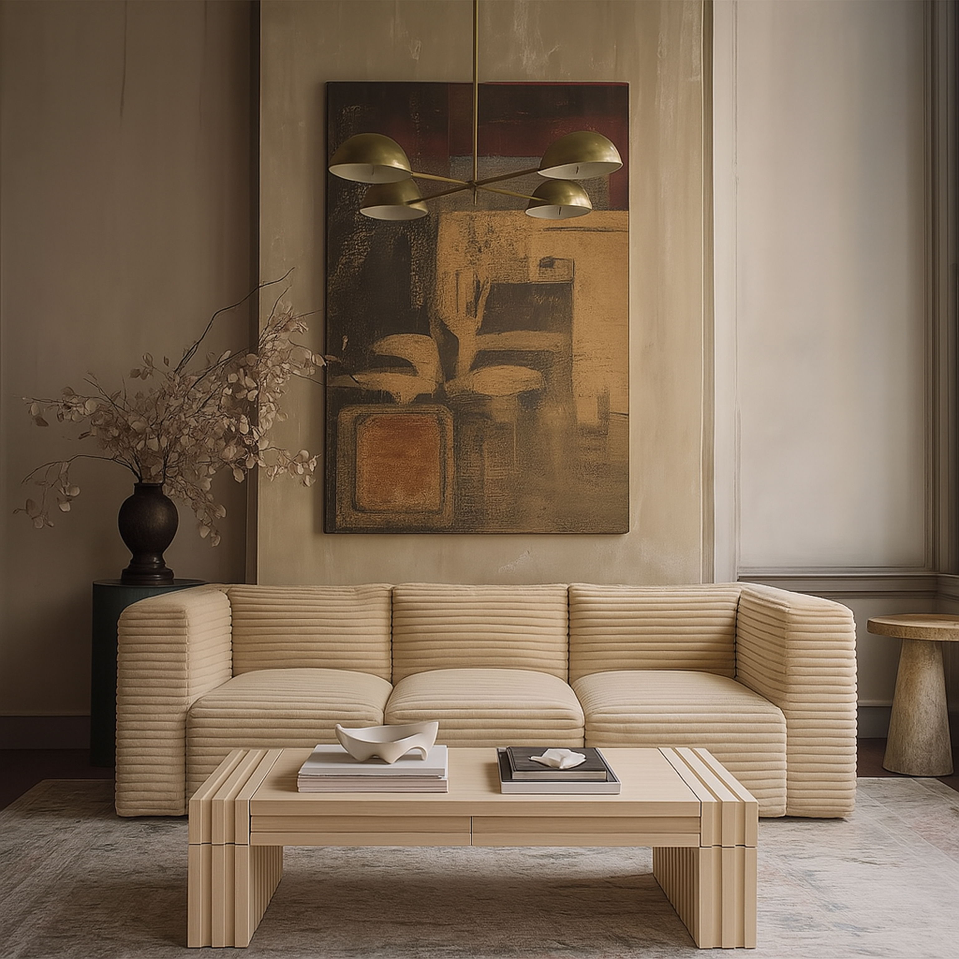 Stanton - Oak Veneer And Solid Wood Coffee Table - Natural