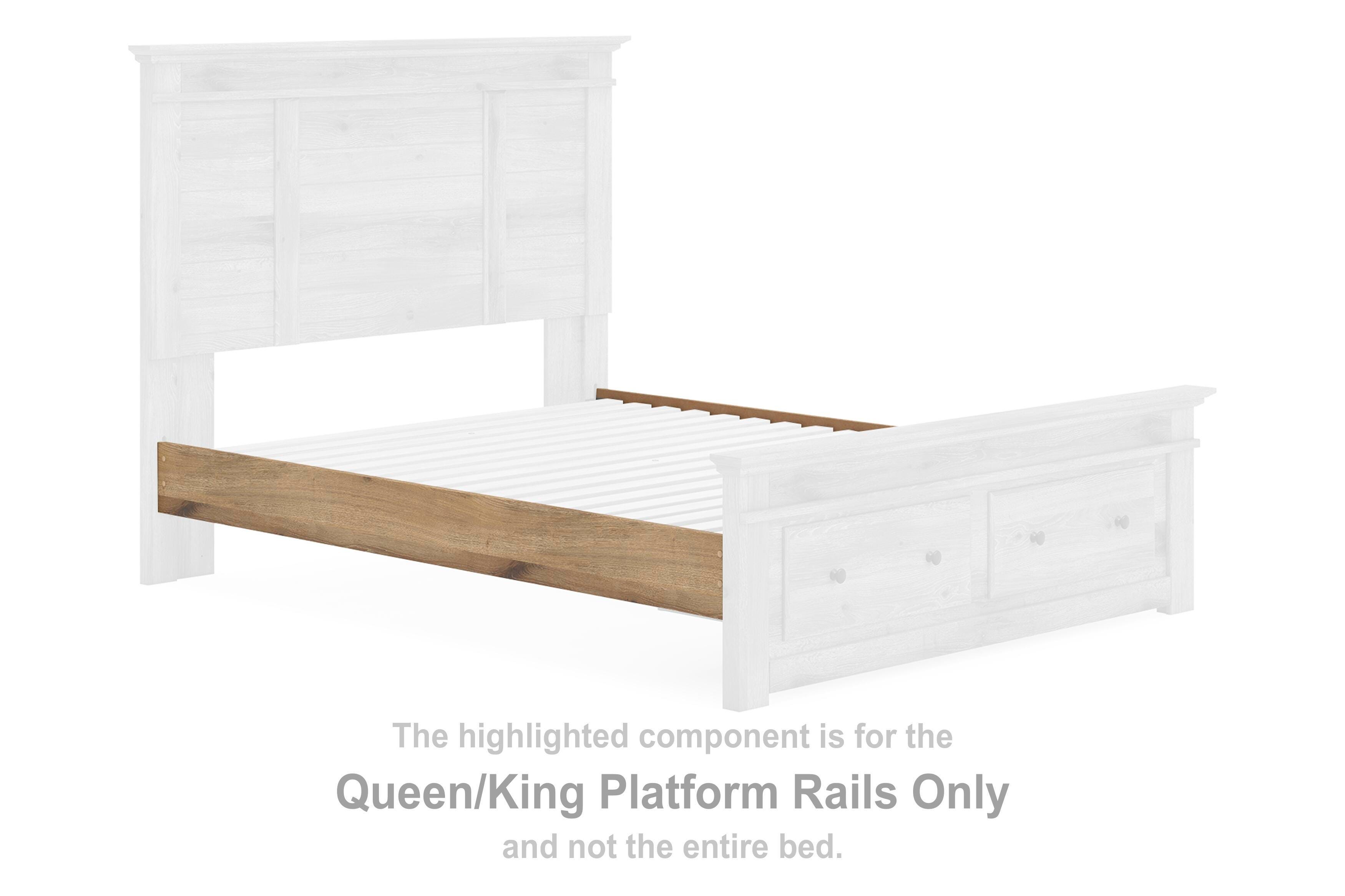 Makidern – Queen/King Platform Rails – Tan