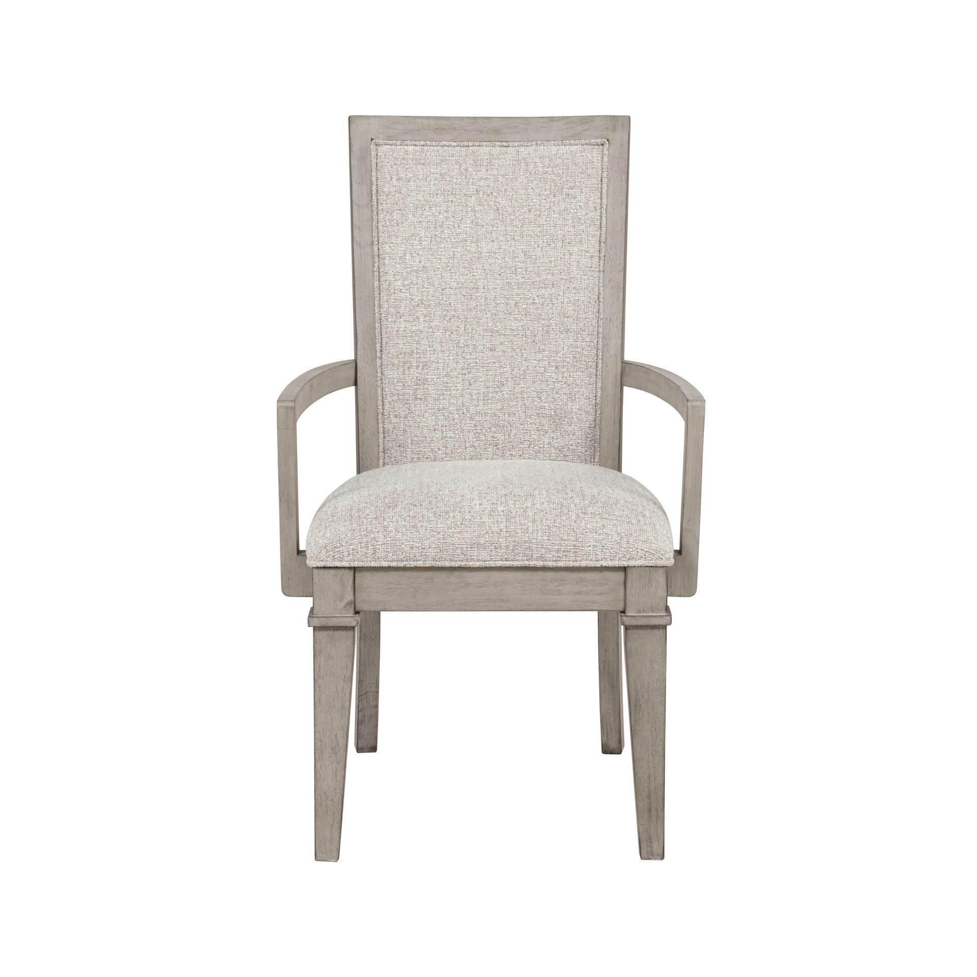 Mariana - Upholstered Arm Chair (Set of 2) - Vintage Creme
