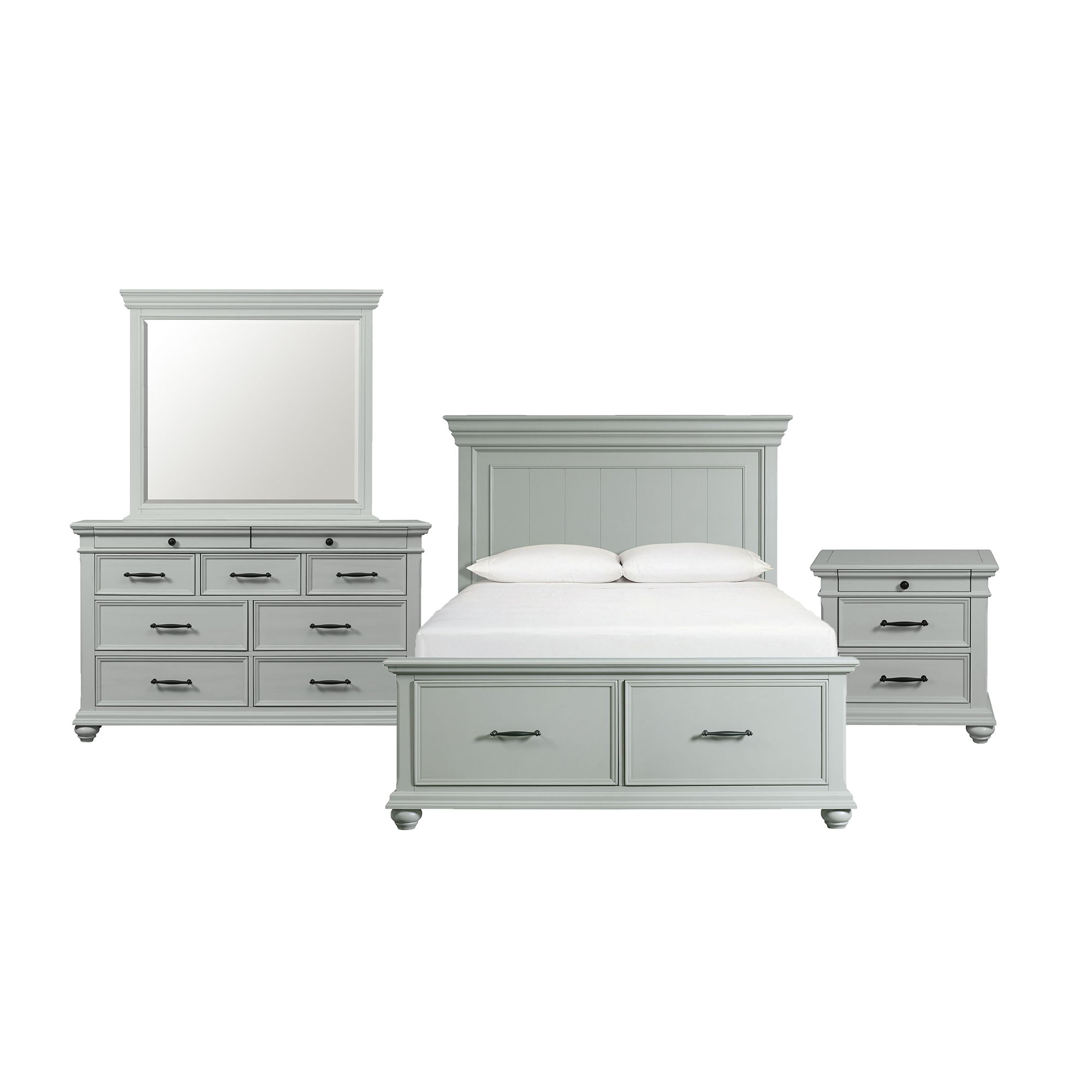 Queen · 4 Pc · Bedroom Set