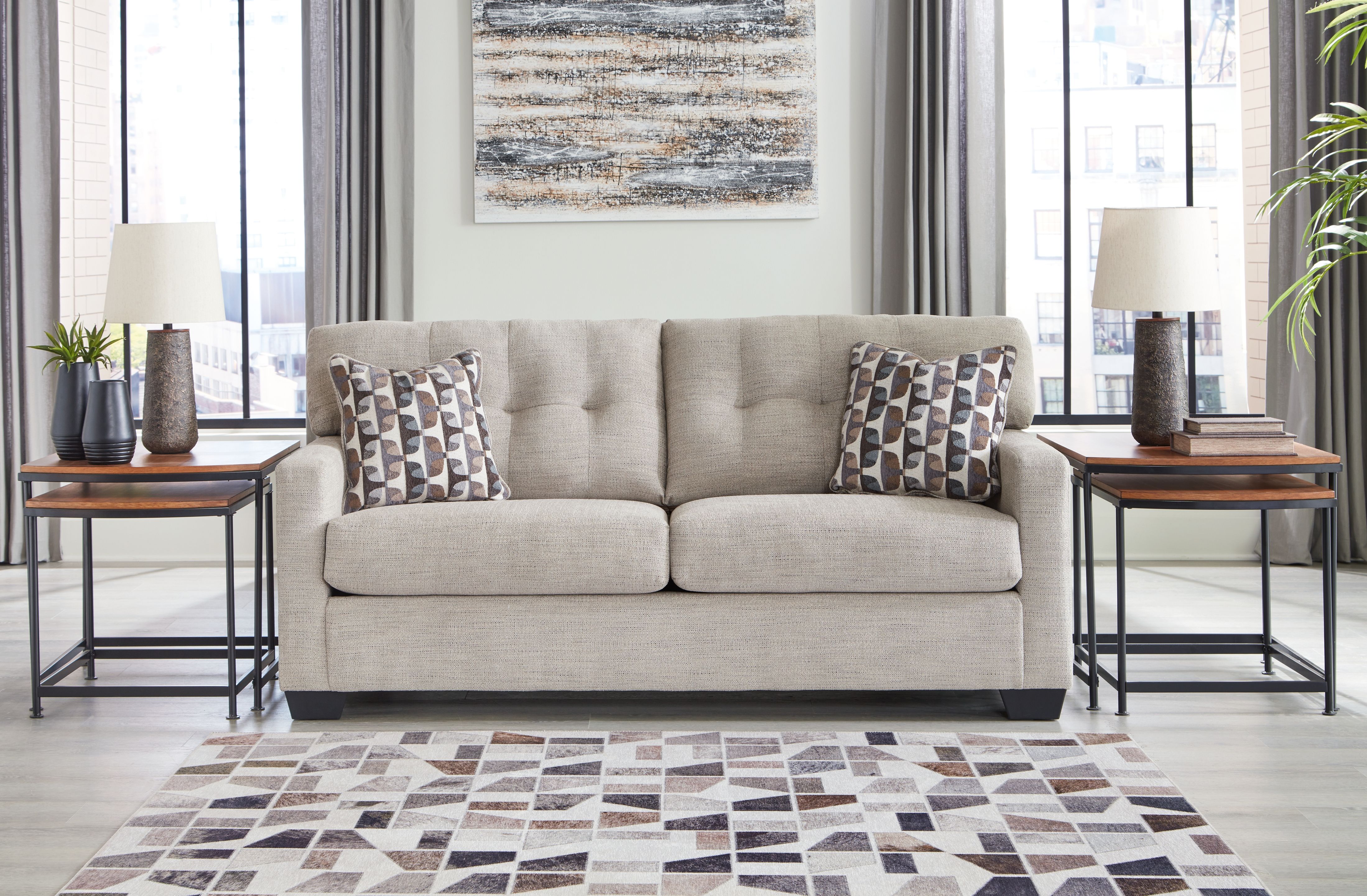 Mahoney - Sofa - Pebble