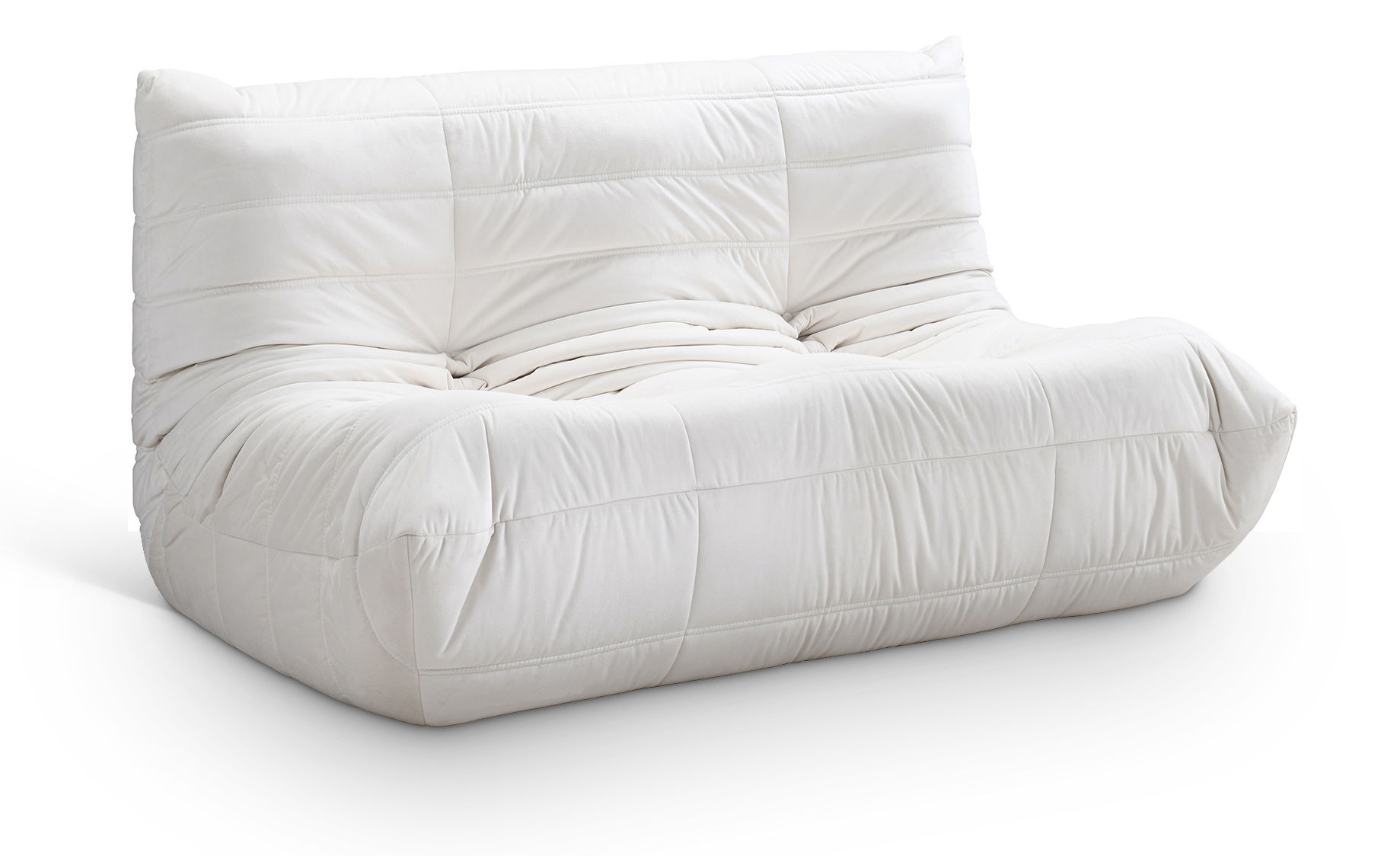 Velvet 54.75" Upholstered Loveseat